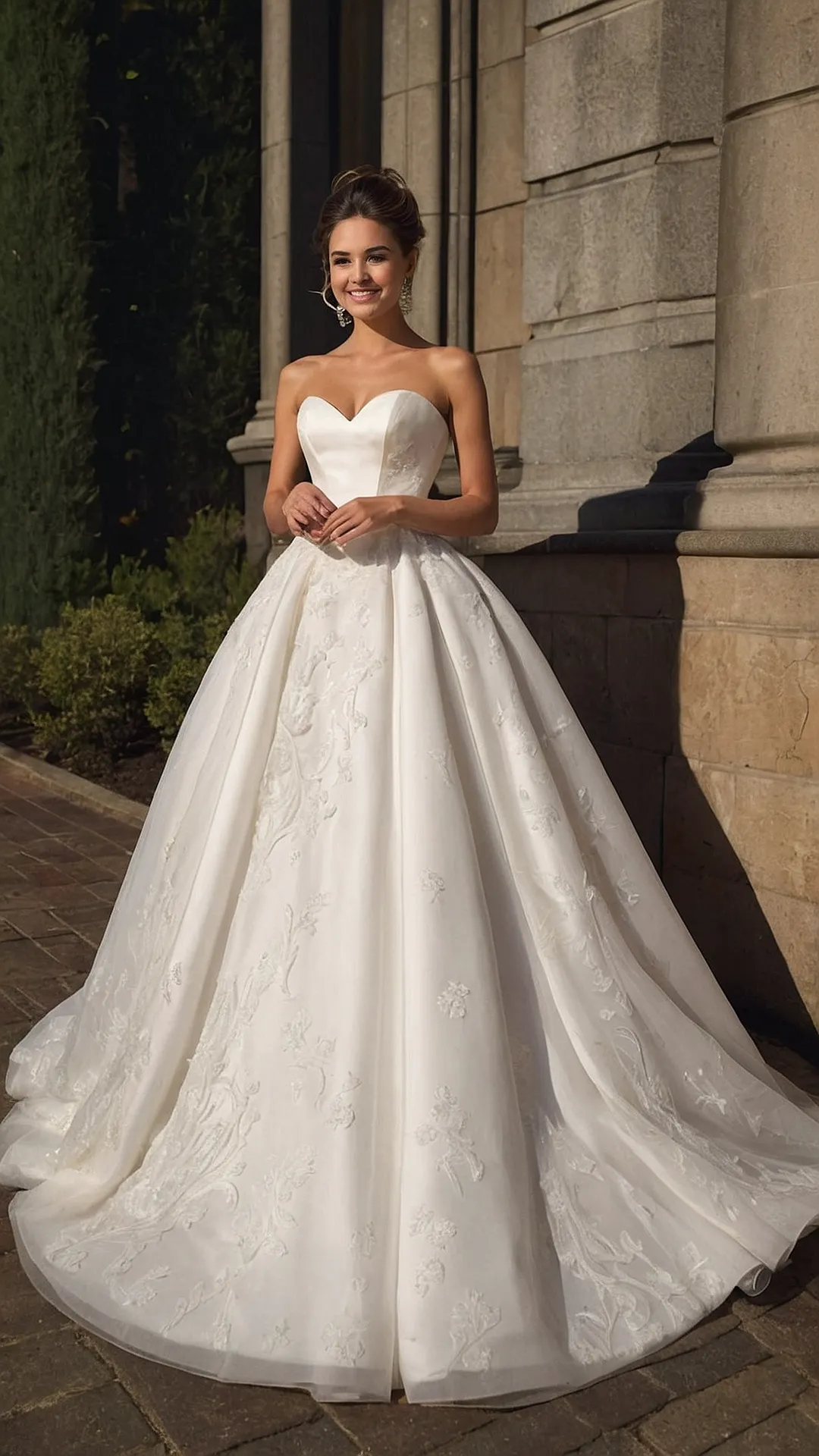 15 Dreamy White Ball Gown Wedding Dresses for Elegant Celebrations 34 Midnight Ballgown