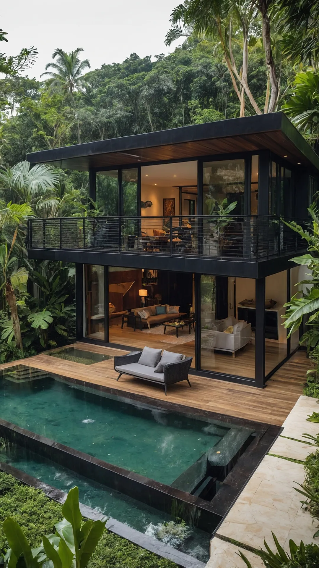 From Bali to the Philippines: 17 Tiny House Plans with a Tropical Twist 47 Mini Jungle Abode
