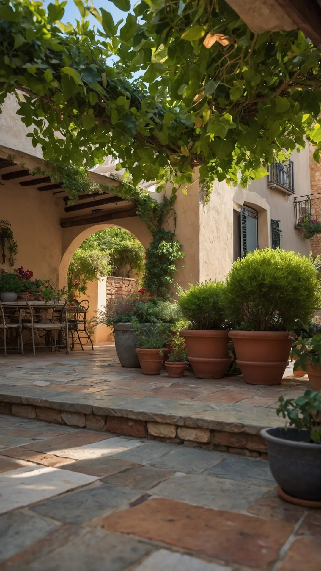 Backyard Bliss: Get Inspired with 15 Tuscan Patio Ideas 41 The Italian Courtyard Dream