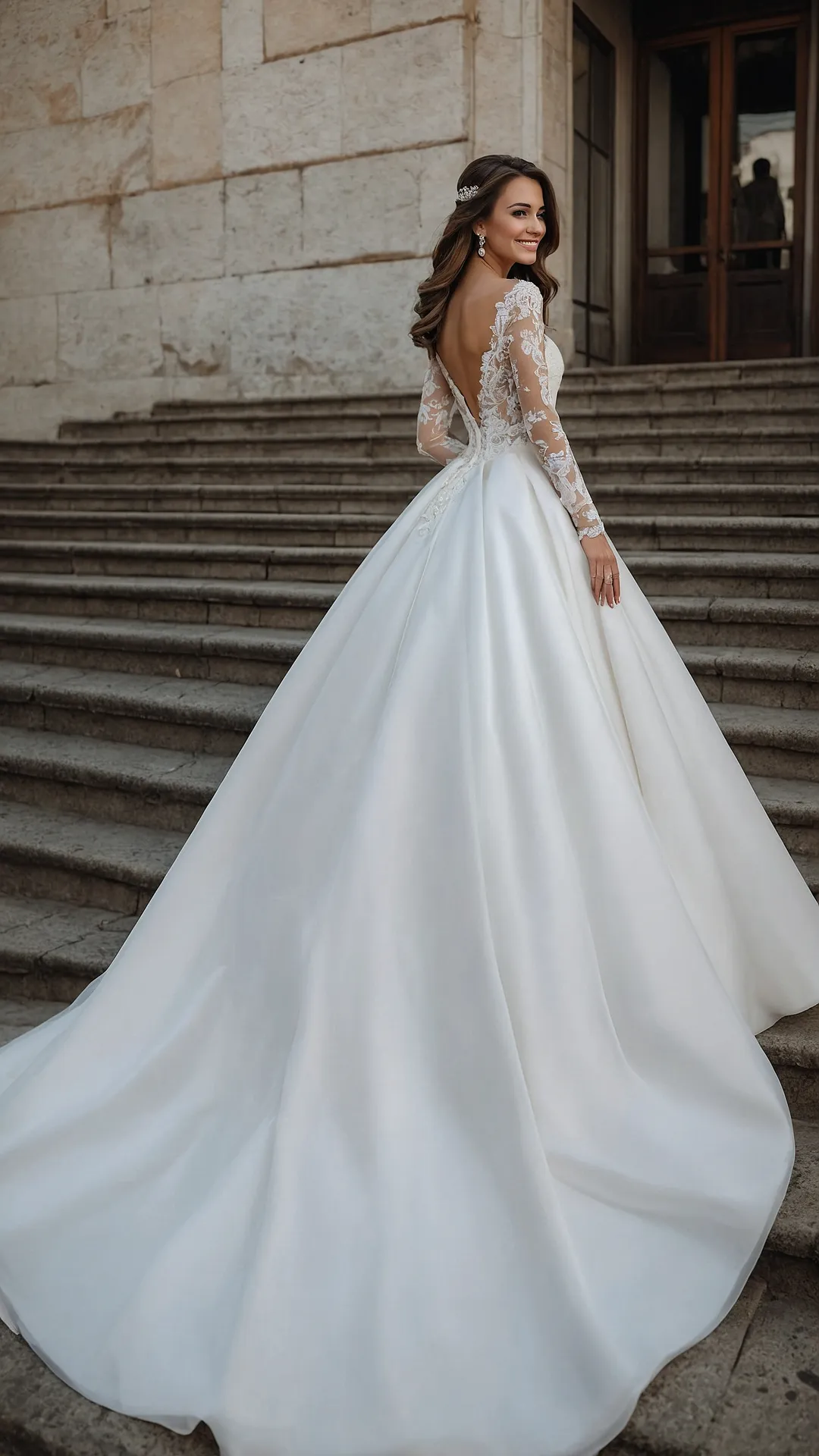 21 Whimsical Wedding Dress Ideas with Sleeves for the Modern Bride** ** 45 Covered and Chic on Your Big Day