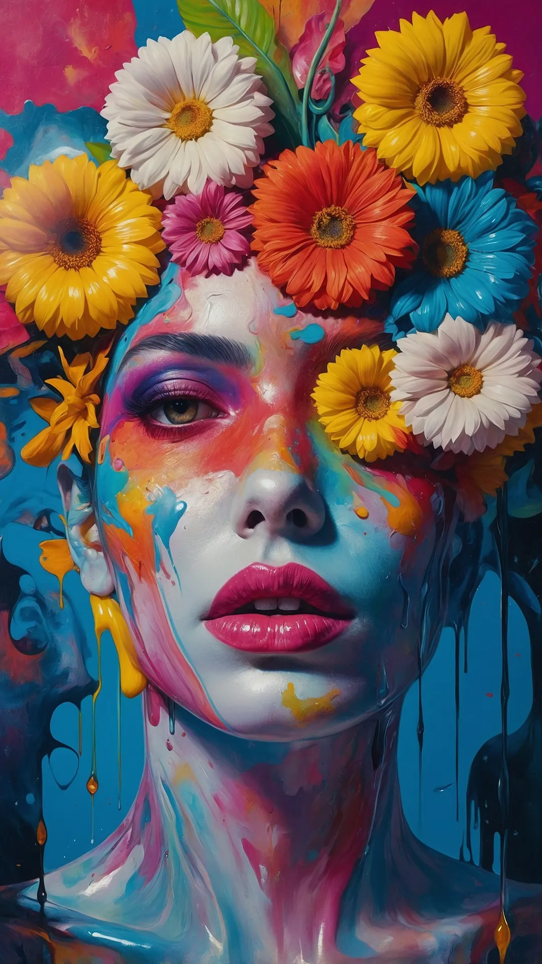 Unleashing Creativity: 22 Oil Painting Background Ideas for Everyone 44 Chaotic Canvas
