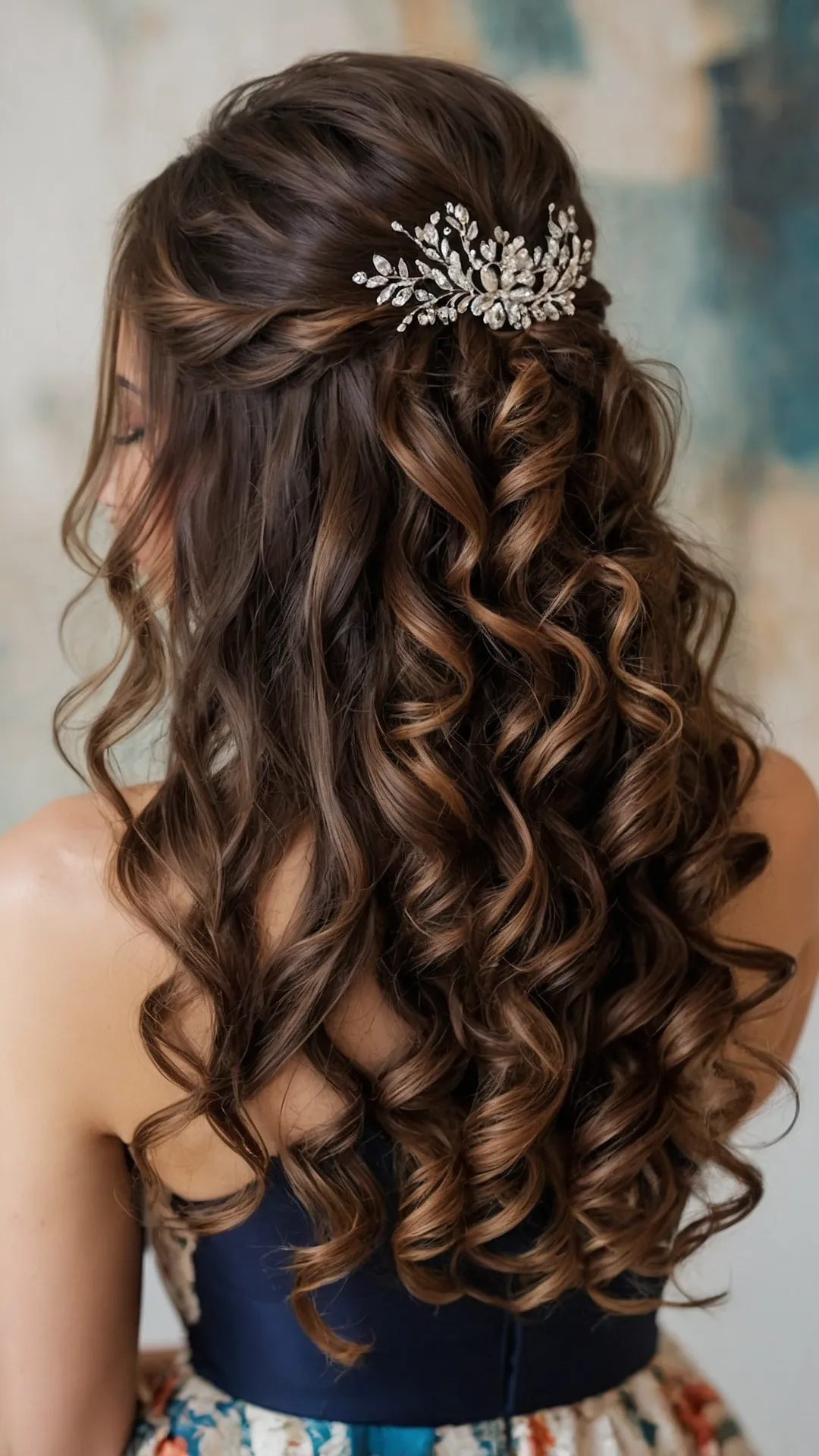 Big Day, Big Curls: 21 Naturally Curly Bridal Styles to Love** ** 38 Curl Power: Bridal Bloom