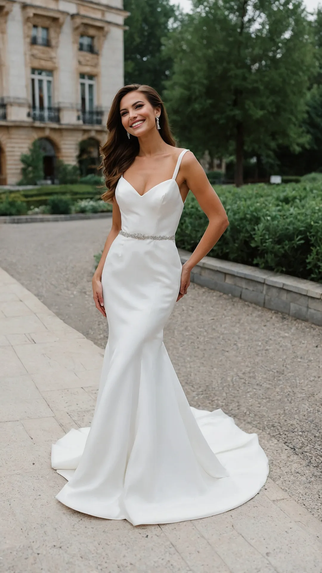 Say Yes to the Dress: 19 Wedding Inspiration Ideas for 2024 43 Showstopping Sweep