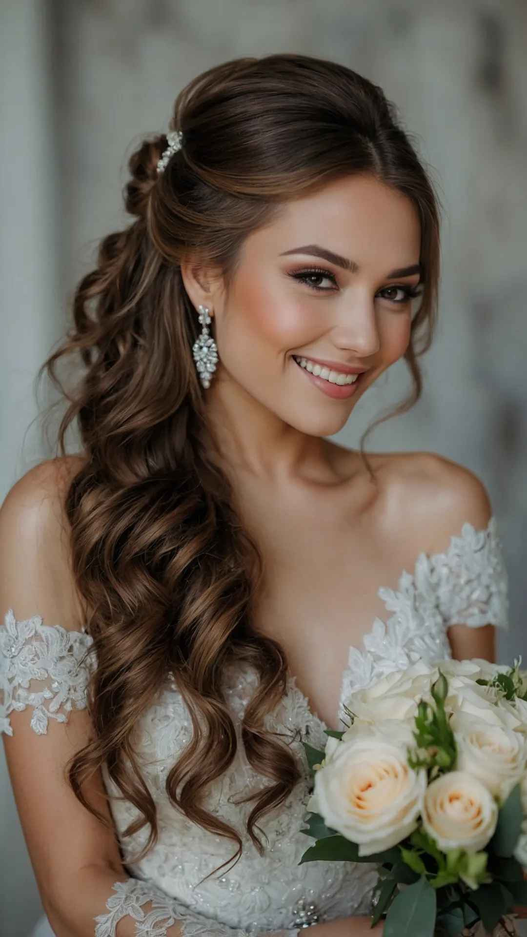 Your Ultimate Guide to 15 Brunette Wedding Hairstyles 47 Effortless Bridal Glam