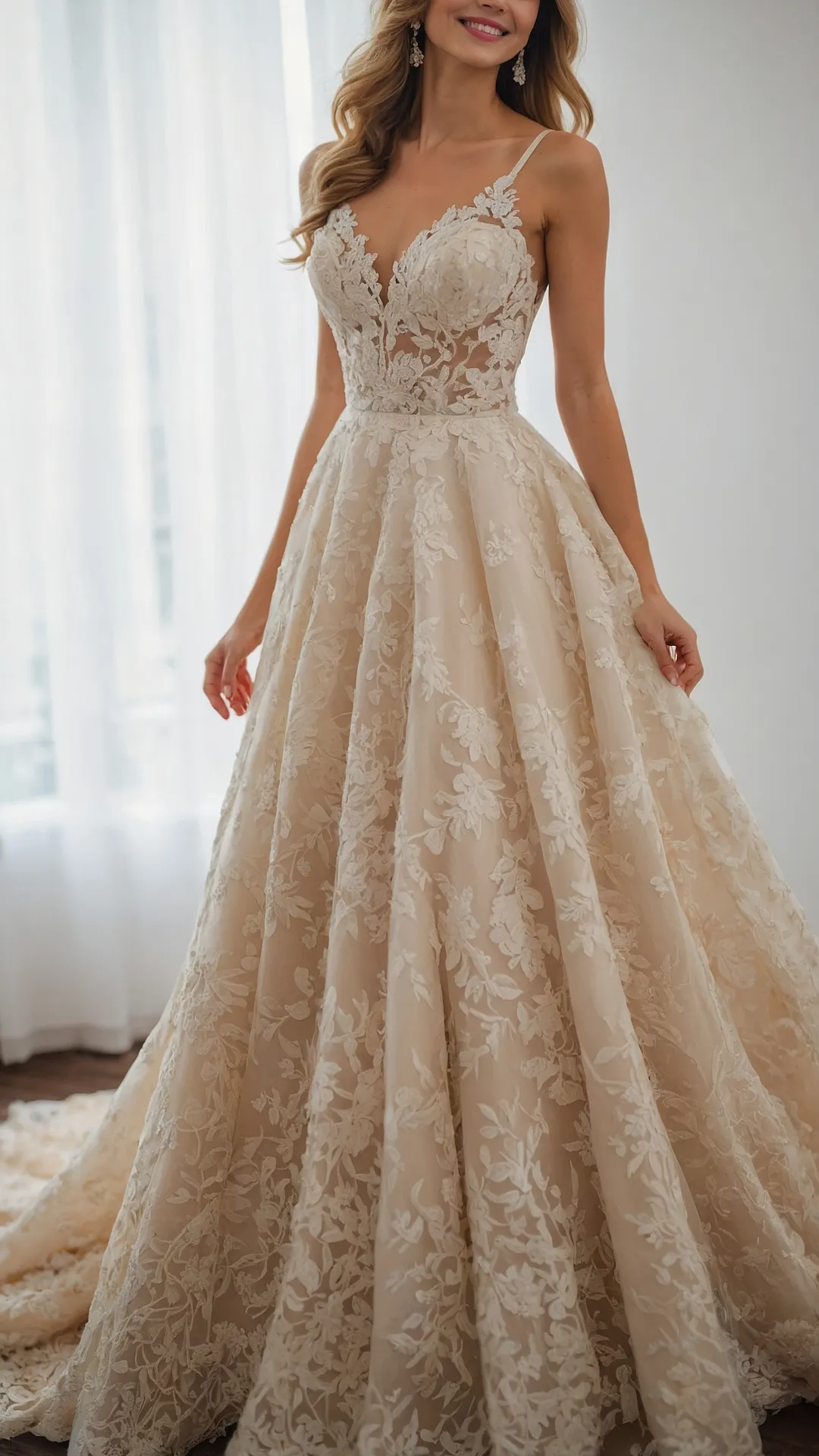 Dazzling Dreams: 20 Gold Wedding Dress Ideas for the Modern Bride 44 Sun-Kissed Gold
