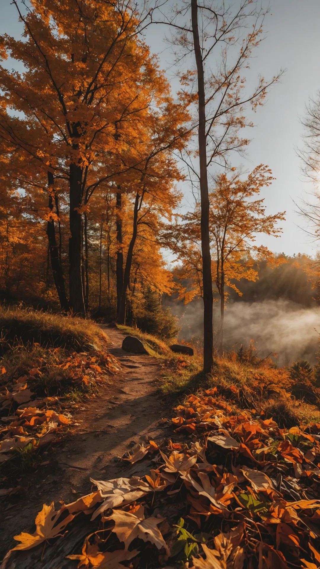 Fall in Love with Your Screen: 20 iPhone Wallpaper Ideas That Scream Autumn! 40 Nature's Fall Canvas