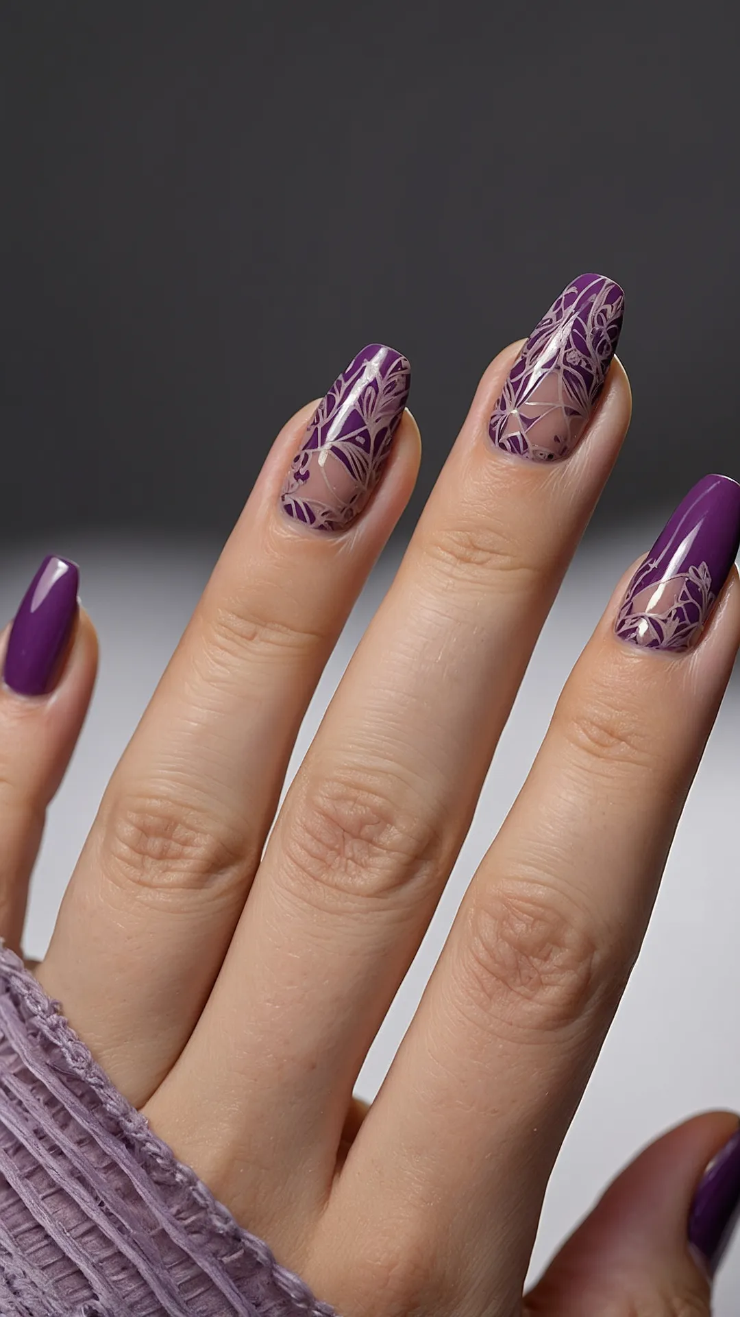 Empress Plum Mani