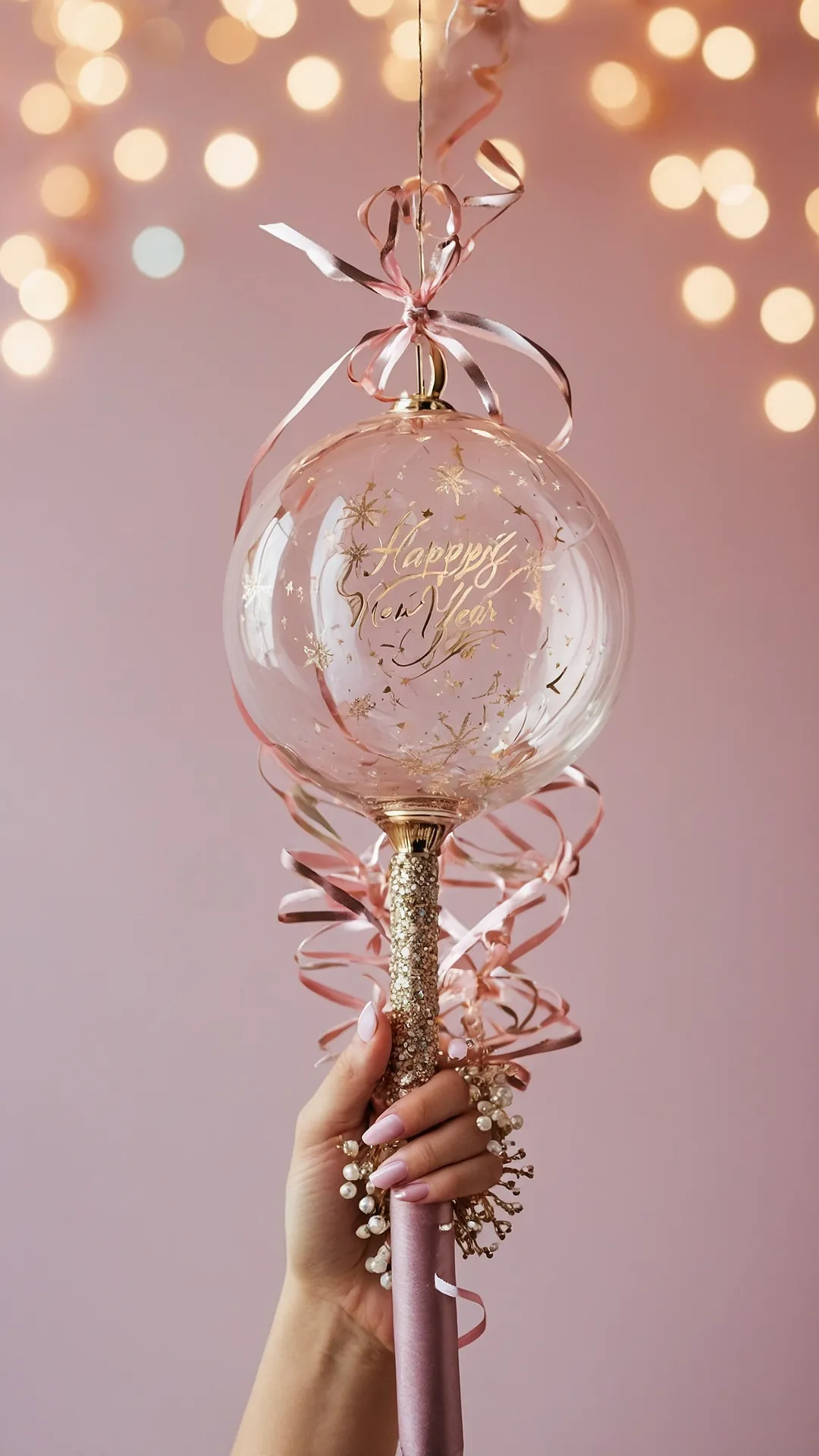 Sparkle Up Your Year: 21 Girly Happy New Year iPhone Wallpapers 42 Wallpaper Whimsy 2024