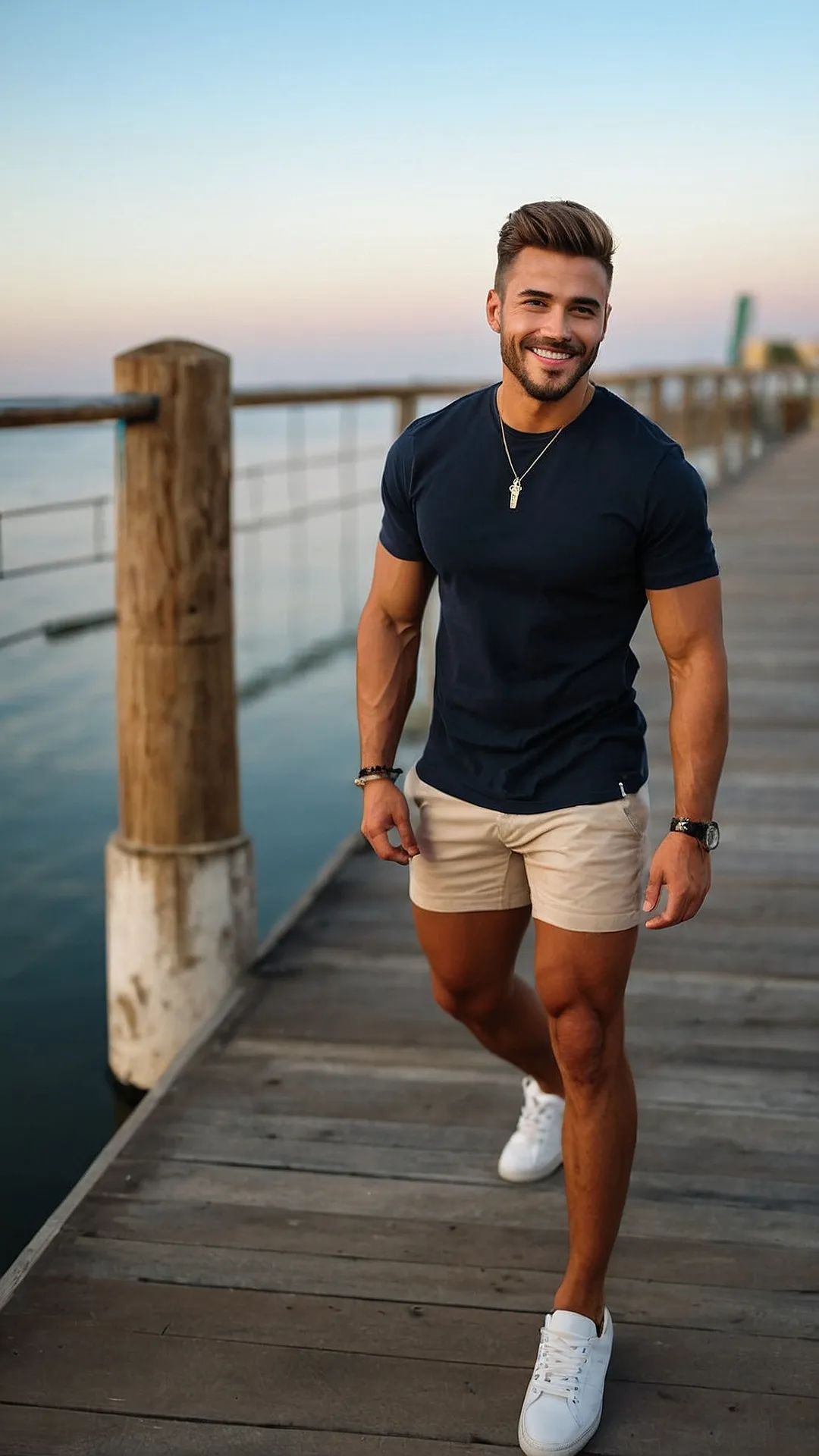 Modern Masculinity: 15 Classy Casual Outfits for the Trendy Guy 33 The Laid-Back Gentleman