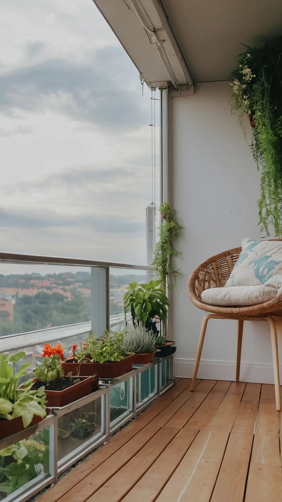 Balcony Bud Bloom: