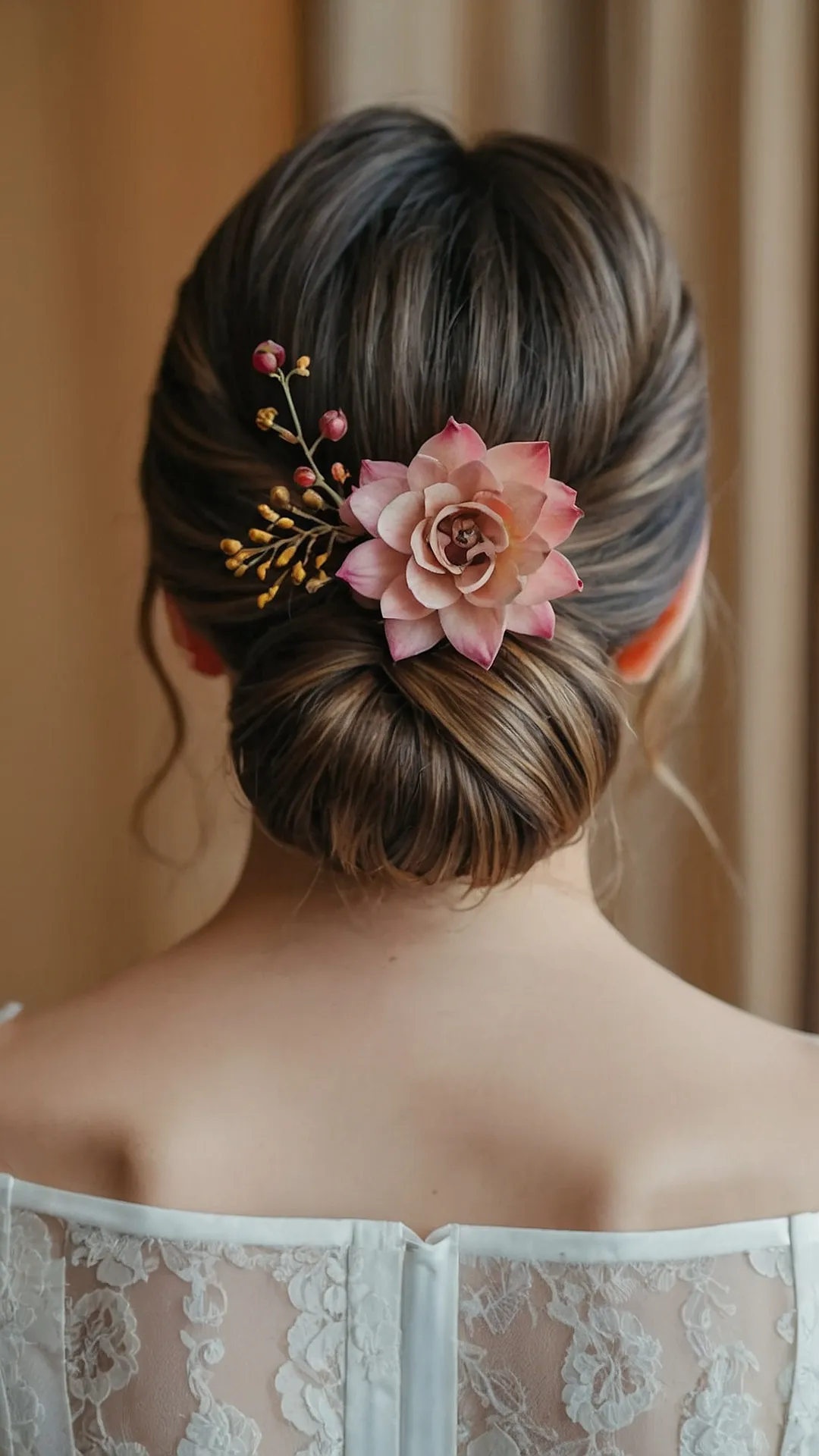 Whispering Blooms Bun