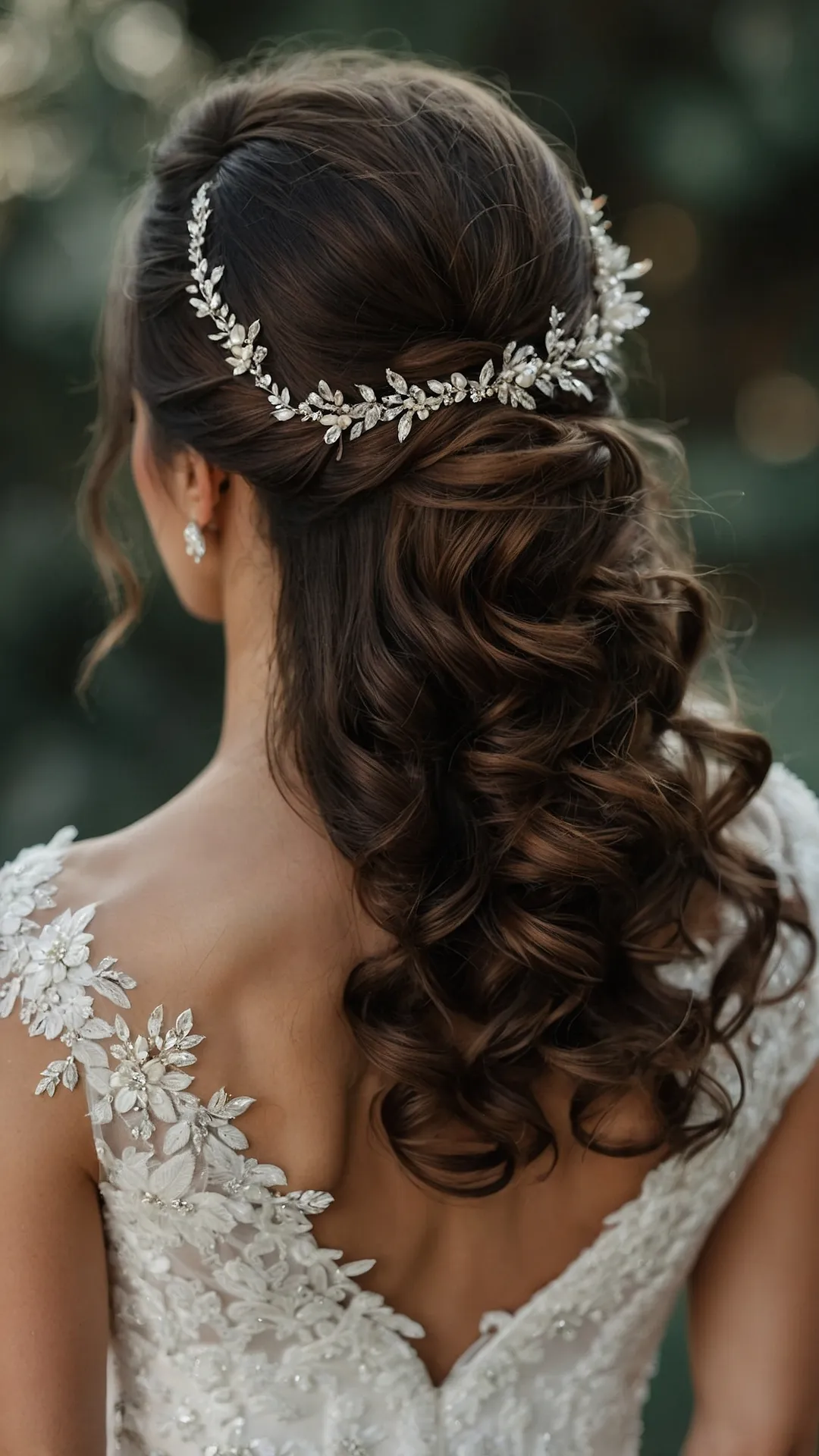Creative Half Up Half Down Hairstyle Ideas to Wow Your Guests 43 Bridal Style: Half Polished