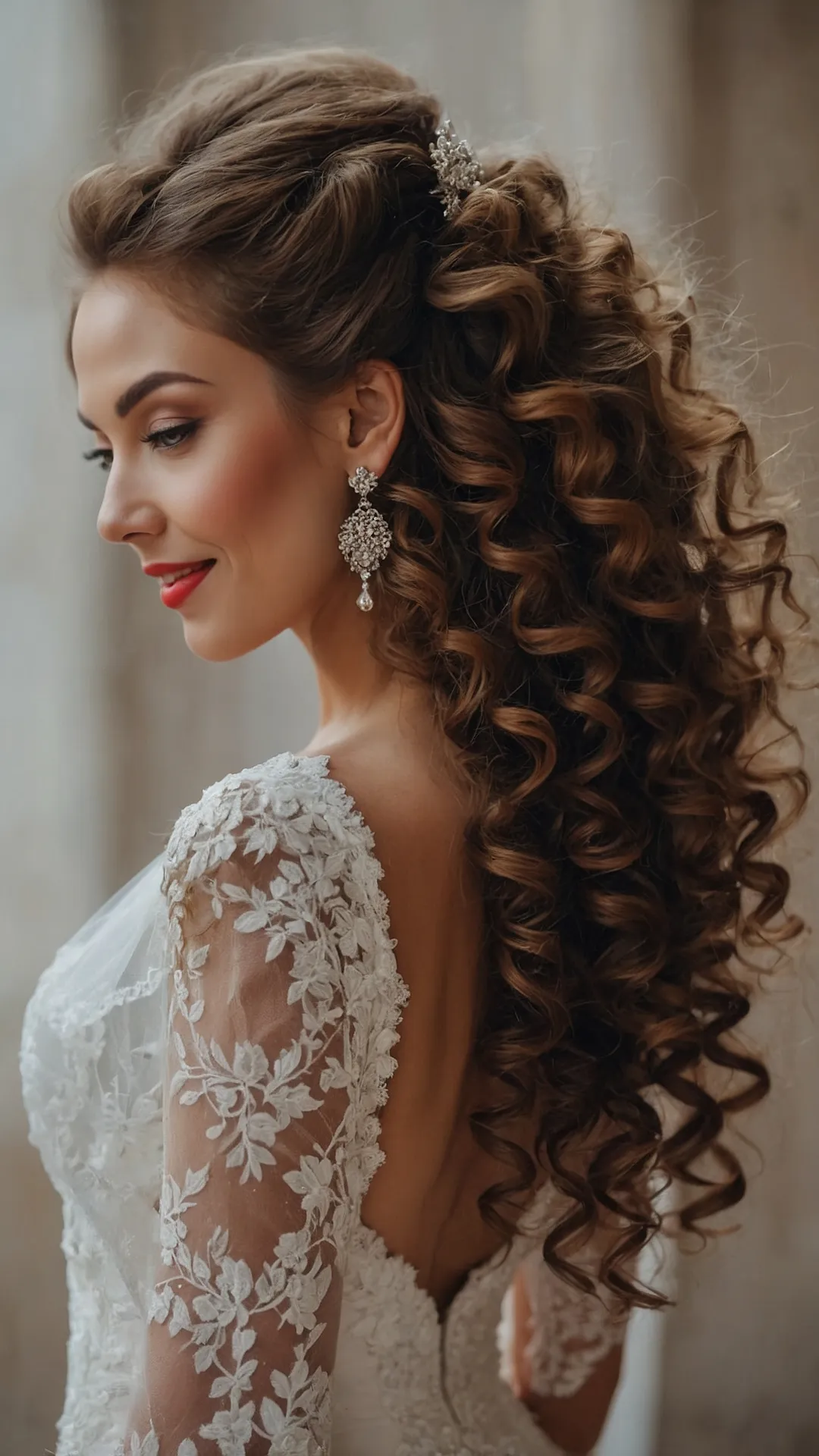 Curly Queen: 15 Wedding Hairstyles for Every Curl Type 44 Aisle Curls On Point