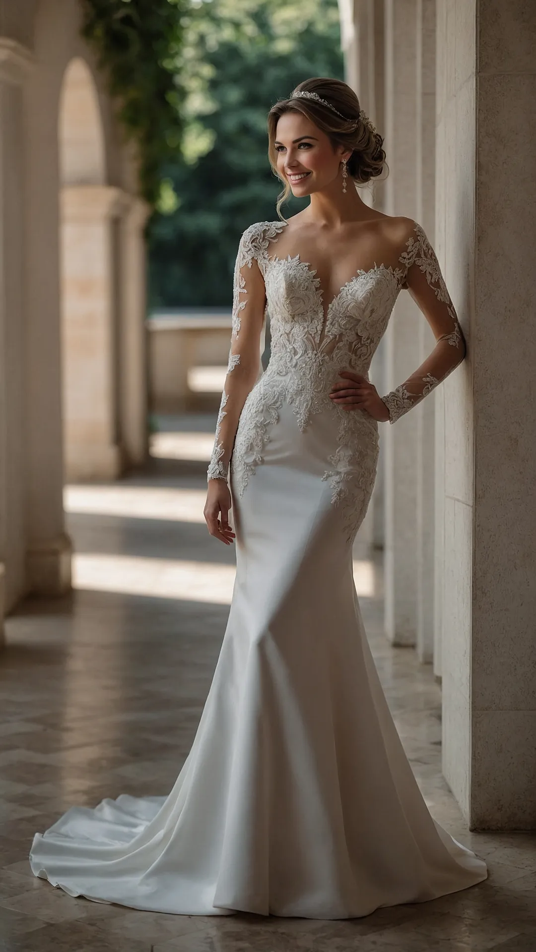21 Whimsical Wedding Dress Ideas with Sleeves for the Modern Bride** ** 44 The Magic of Bridal Sleeves