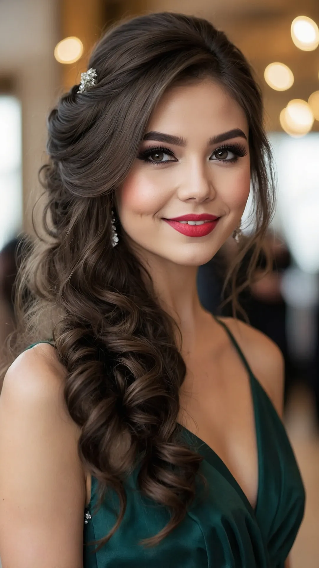 Stylish Half Up, Half Down Hairstyles for Prom Perfection 47 Best of Prom Hair Worlds