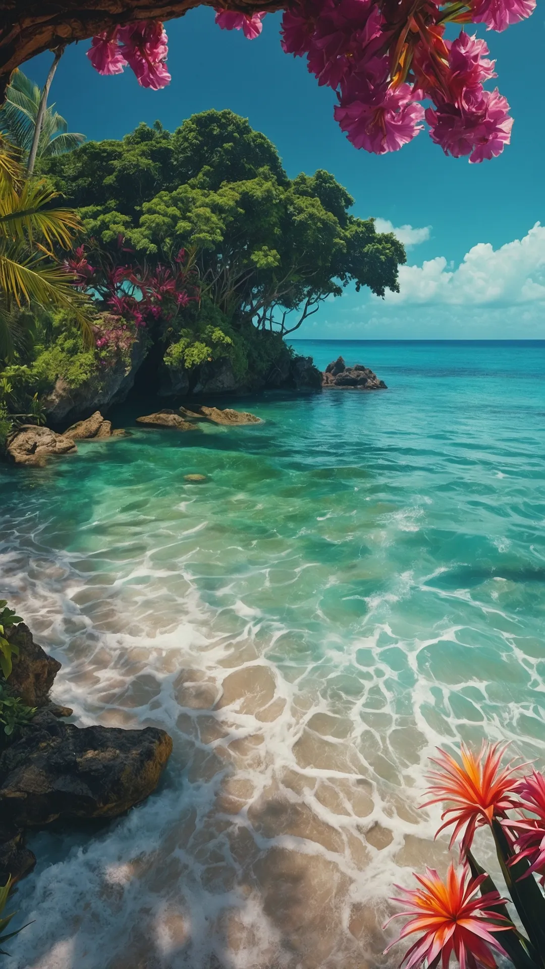 Wild at Heart: 16 Tropical Wallpaper Styles That Wow!** ** 36 Your Daily Dose of Aloha