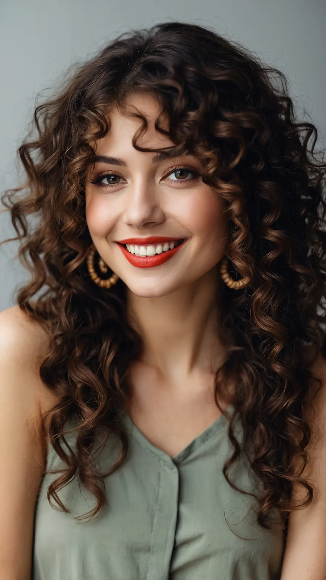 Curly Confidence: 22 Stunning Hairstyles for Women 50 and Beyond 45 Simplified Mane Magic