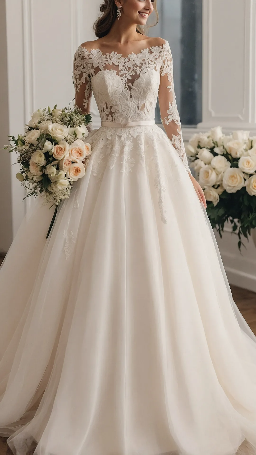 Indian Inspirations: 17 Beautifully Romantic Wedding Dresses 43 Grand Statement Piece