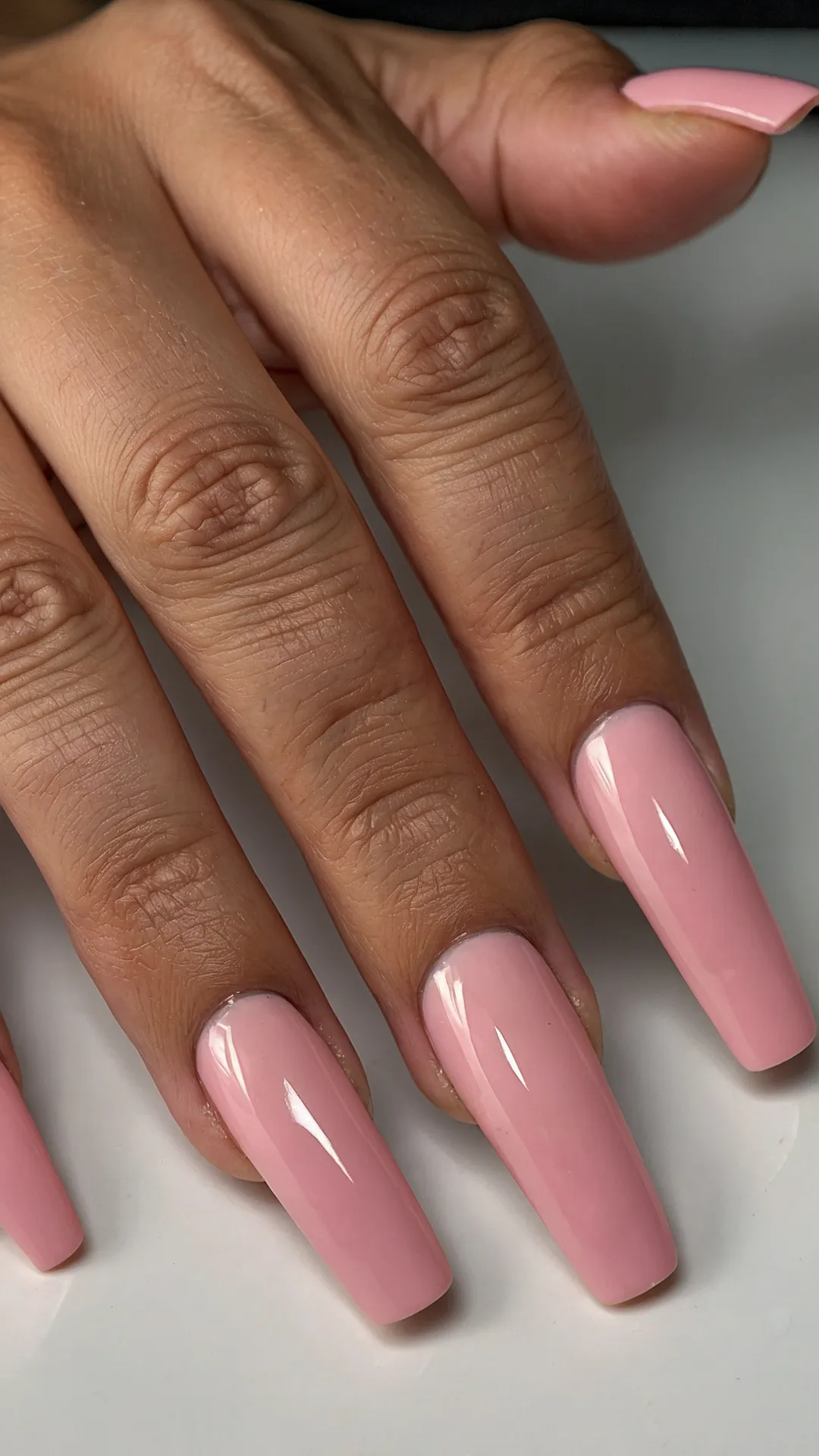 Unleashing 22 Pink Nail Art Ideas for Every Occasion 33 Bold Pink Glint