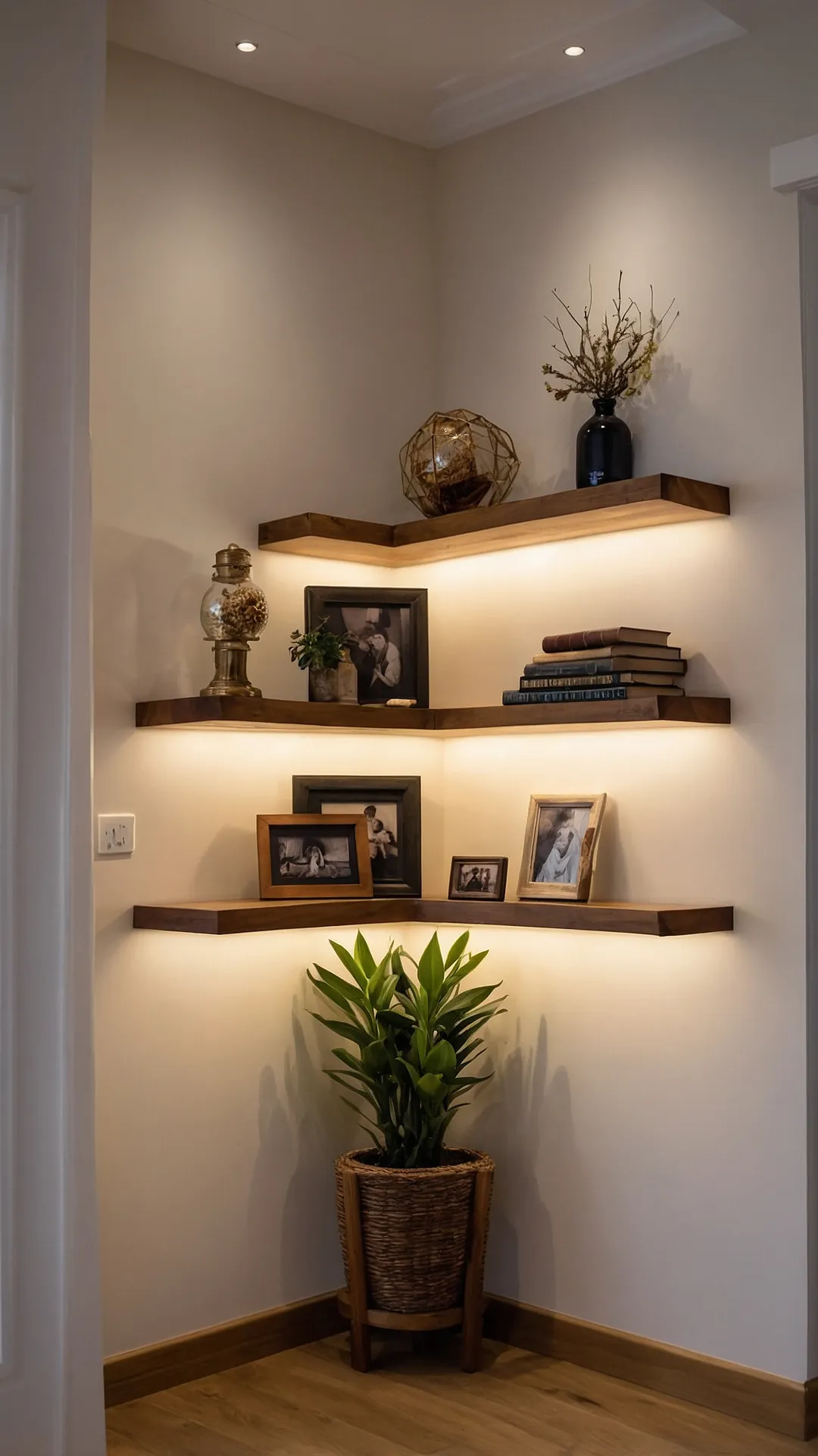 Maximizing Corners: Fun and Functional Shelf Ideas 45 Wallflowered Wonders