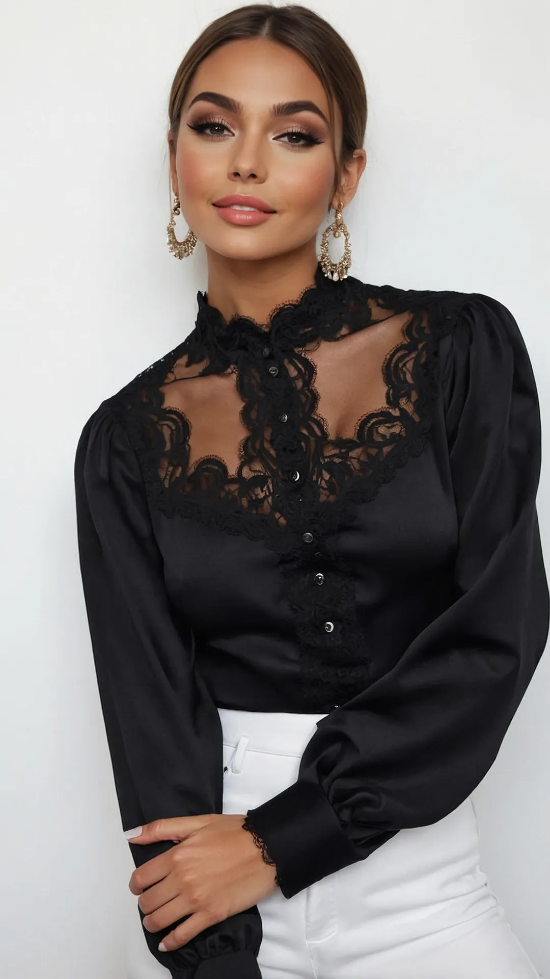 Discover 20 Lace Top Outfit Ideas to Inspire Your Style 34 Sheer Style Genius