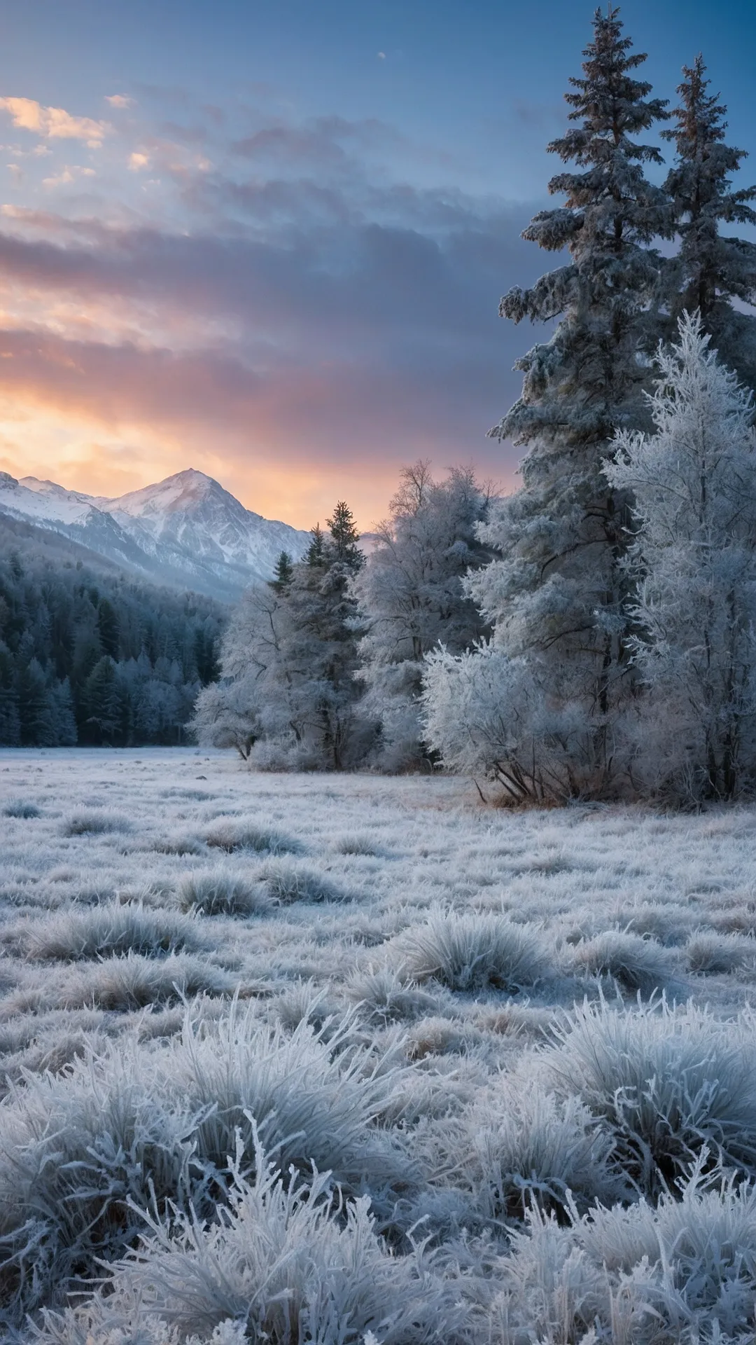 Screen Refresh: 20 Frosty Wallpaper Ideas for Your Favorite Tech 42 Glimmering Ice Vista