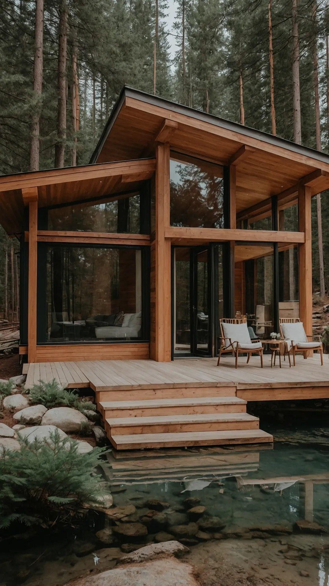 Modern Forest Cabin Ideas: Where Rustic Meets Chic 40 Woodland Wonders