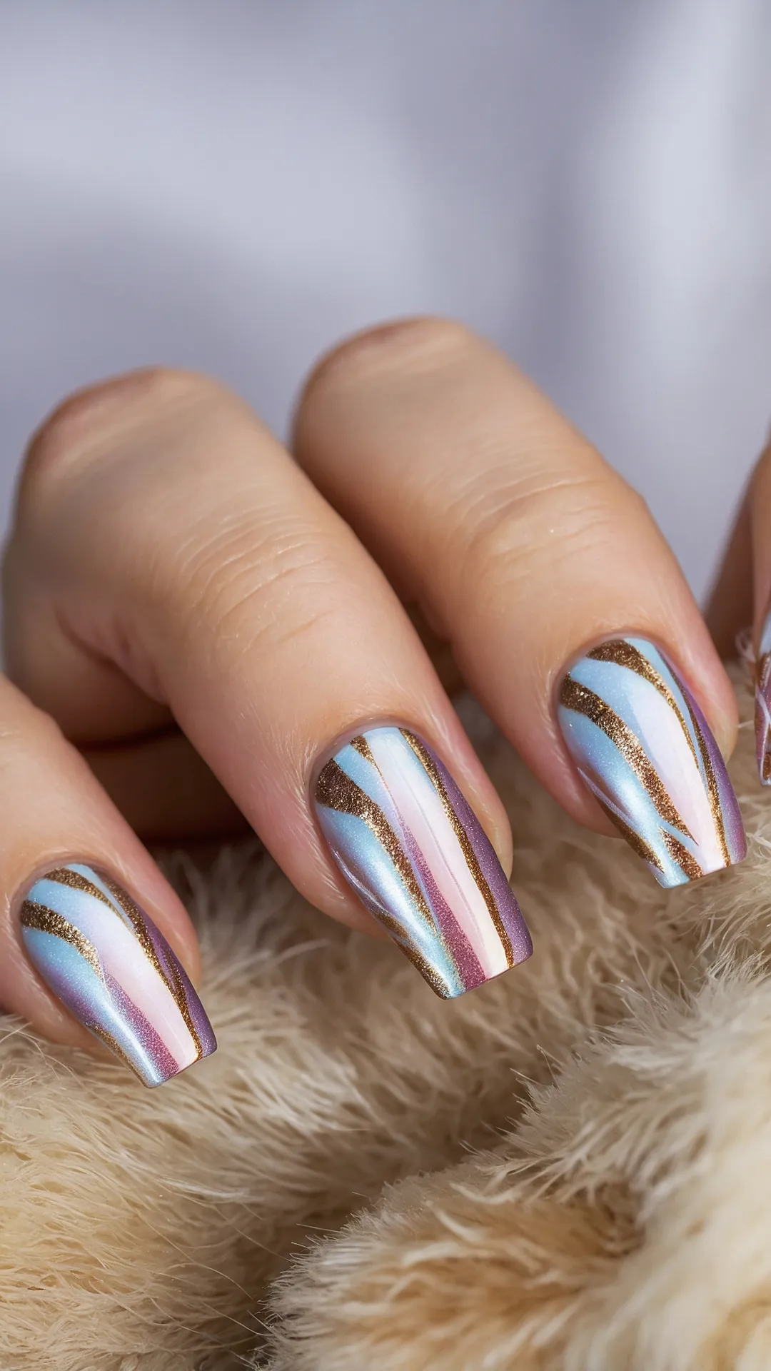 18 Cat Eye Nails Ideas for Fashion-Forward Nail Enthusiasts! 36 Mystic Liner Nails