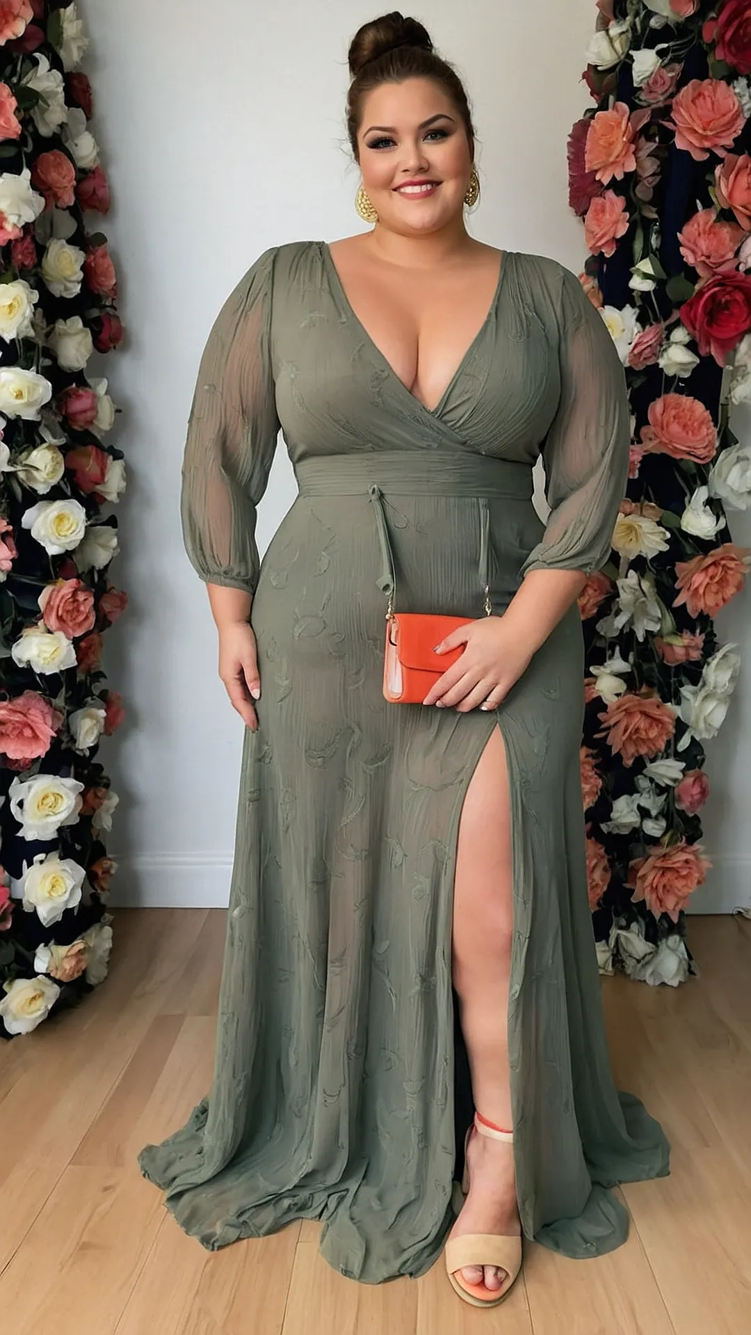 Embrace Your Curves: 20 Fabulous Plus Size Maxi Dresses for Summer Fun 36 Summer Maxi Style