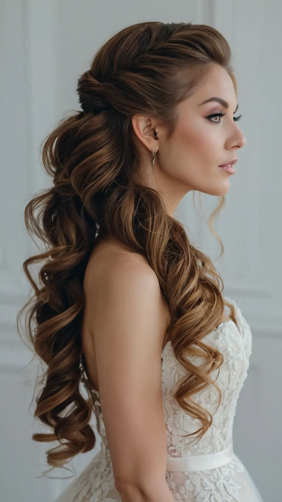 Timeless Bridal Curls