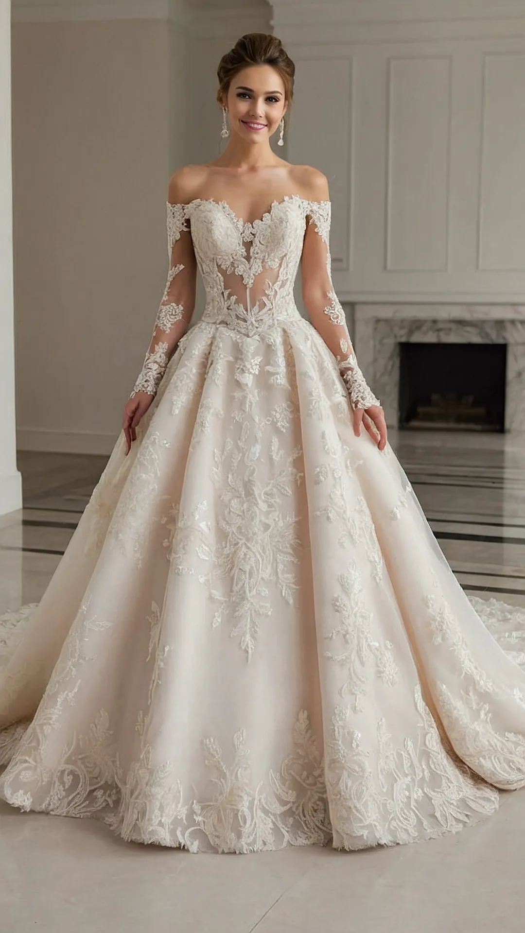 15 Dreamy White Ball Gown Wedding Dresses for Elegant Celebrations 39 Wedding Day Dreamscape