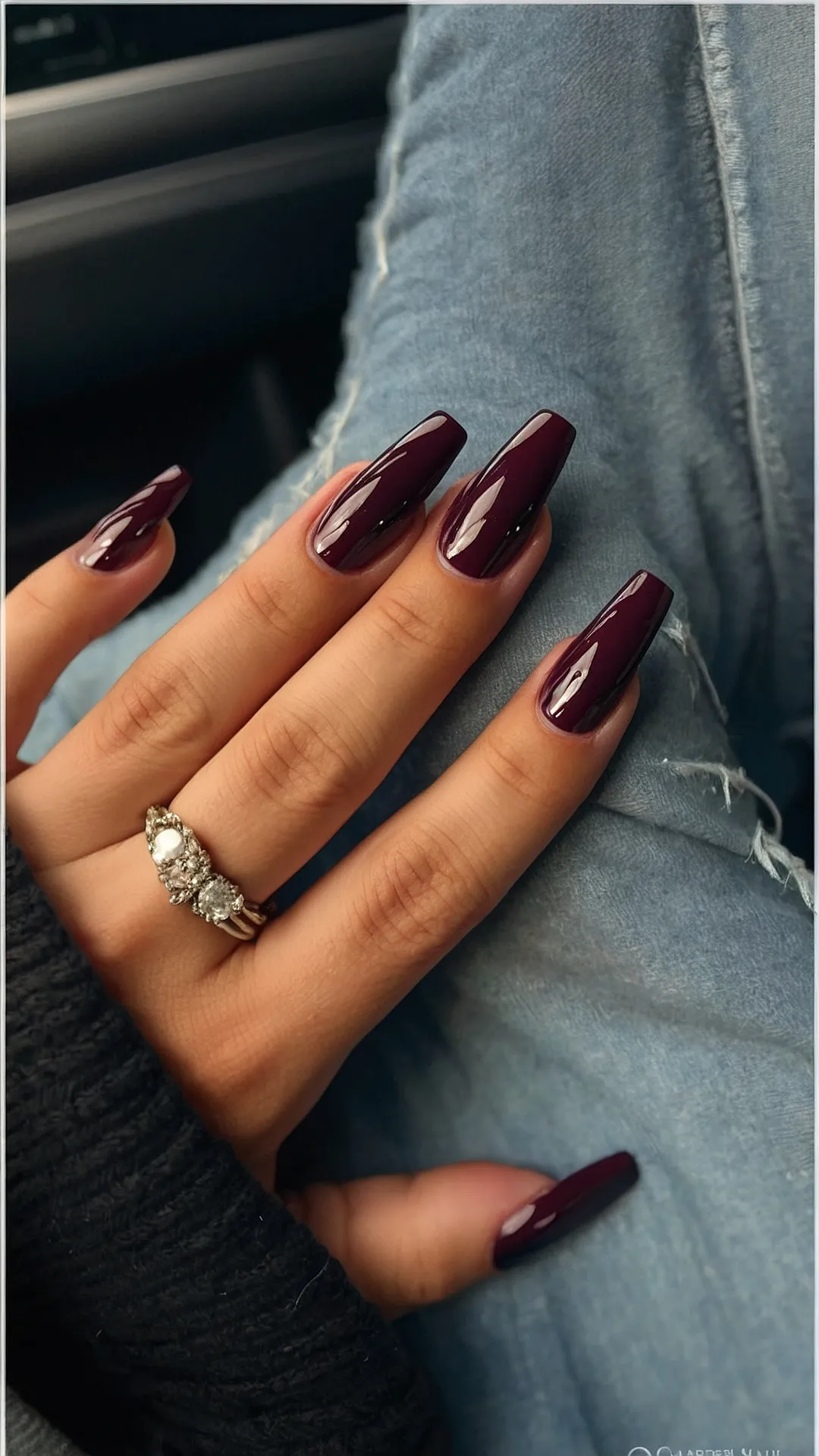 Unbelievably Chic Nails: Burgundy