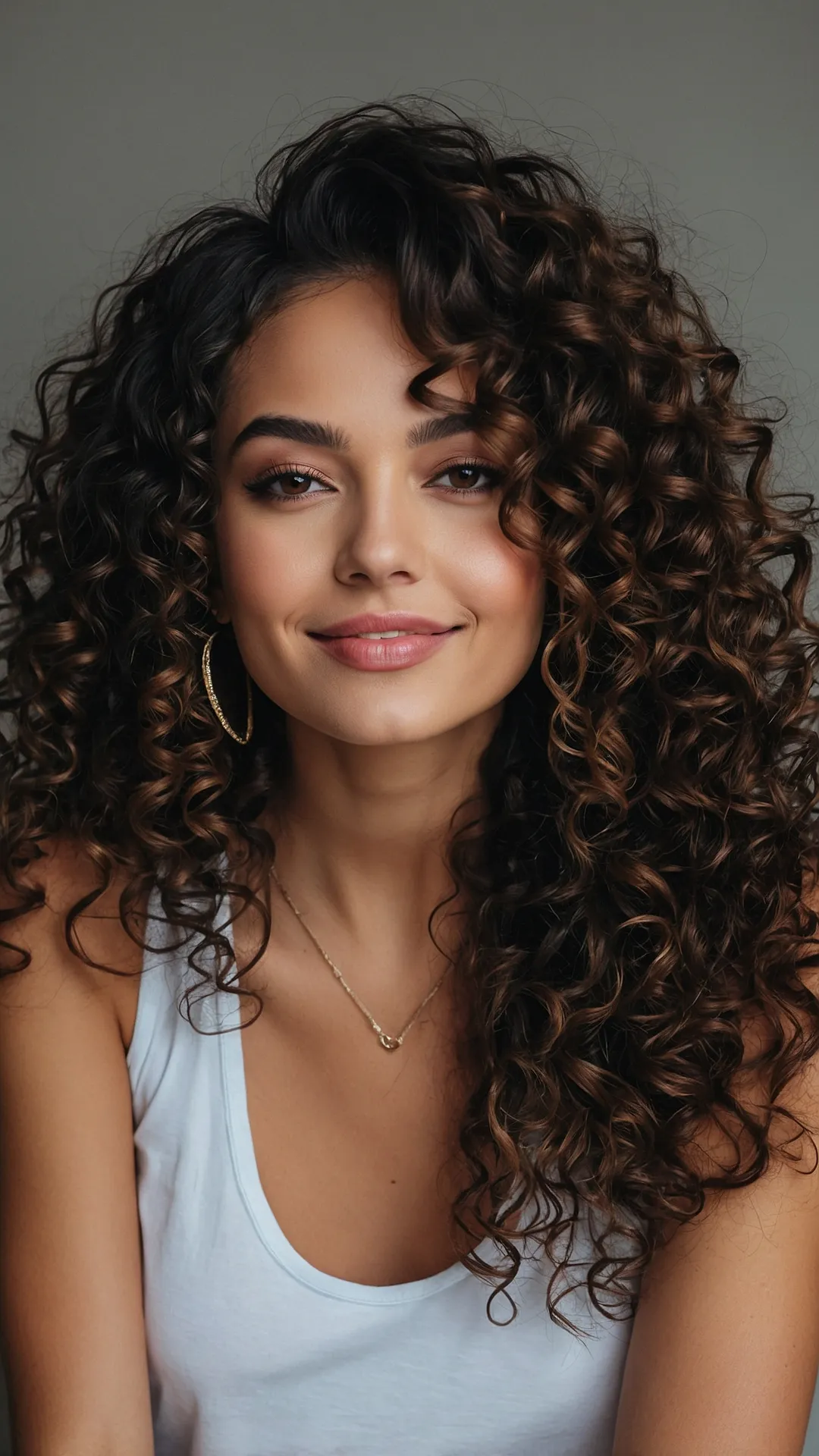 The Bangs Parade: Curly Hairstyles for Every Length** ** 36 Bounce & Bangs Bonanza