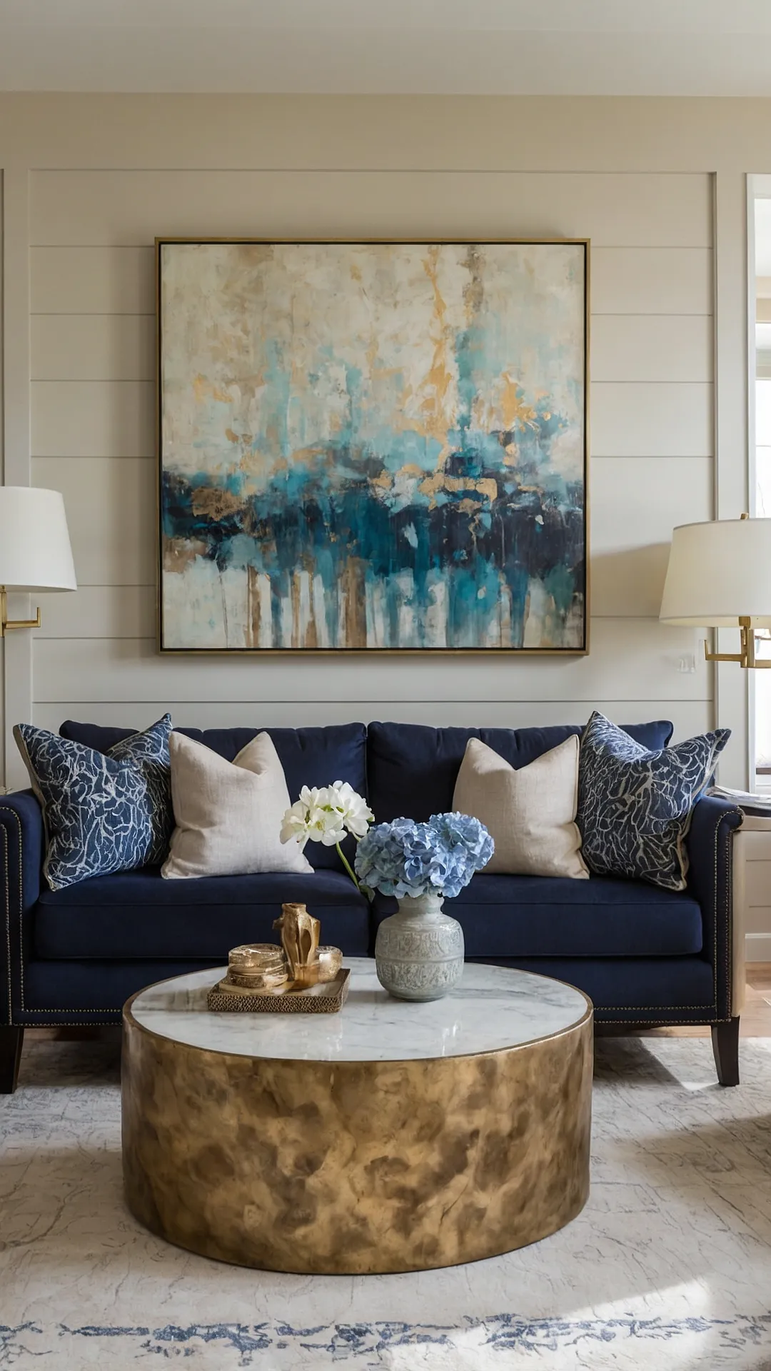 Elevate Your Style: 22 Coastal Chic Living Room Ideas in One Place 39 Ocean's Edge Relaxation