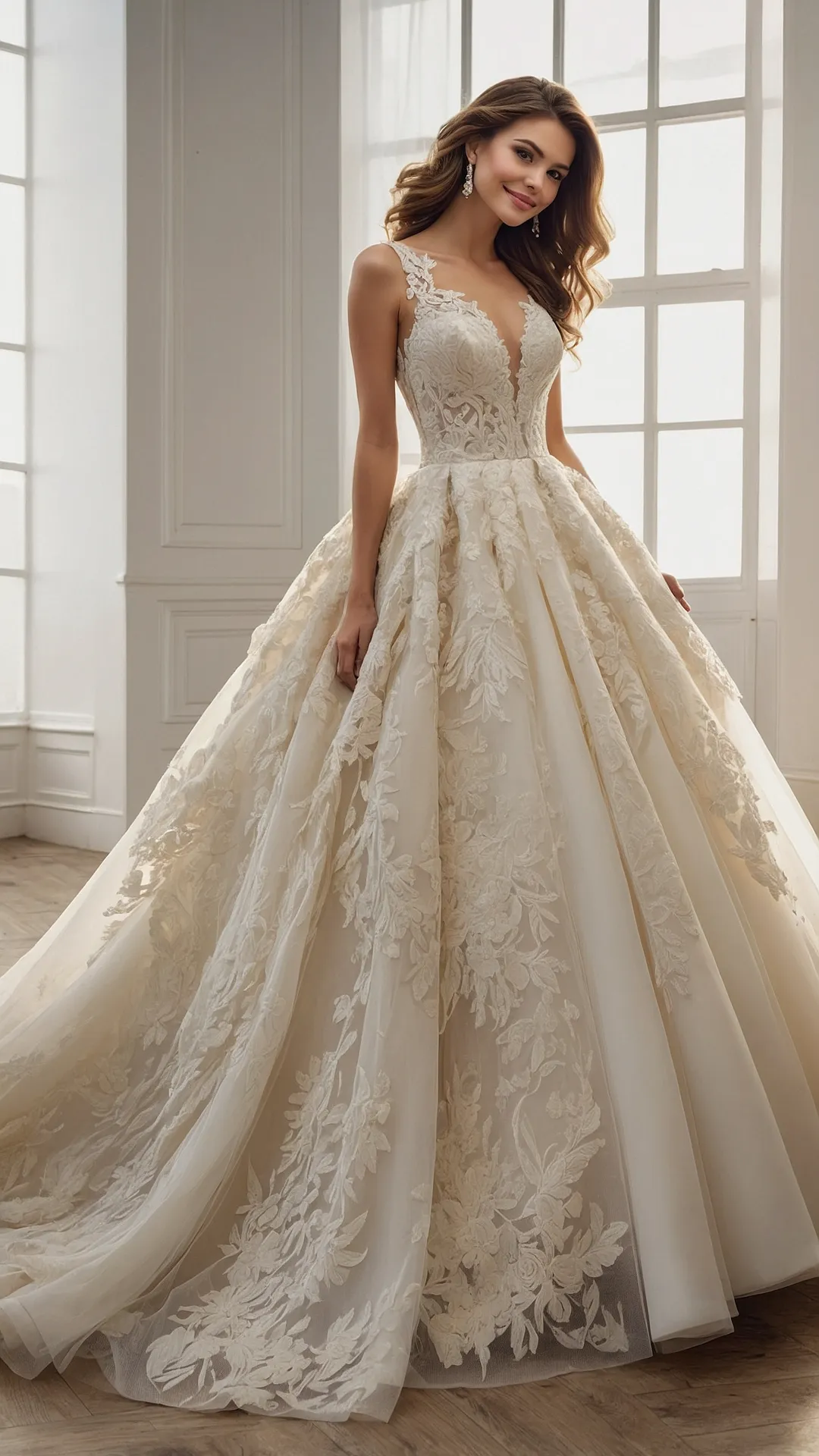 Epic Bridal Skirt Energy