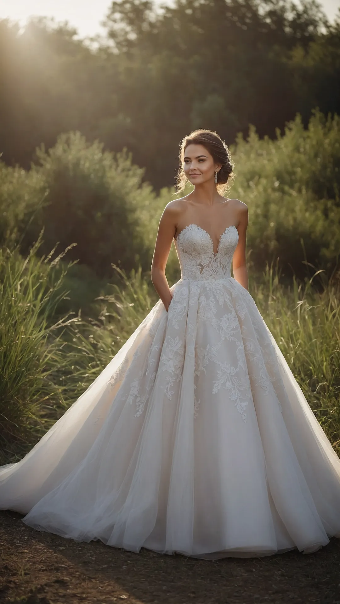 A Kaleidoscope of Colors: 15 Unique Bridal Dress Ideas 41 Uniquely Lace Perfection