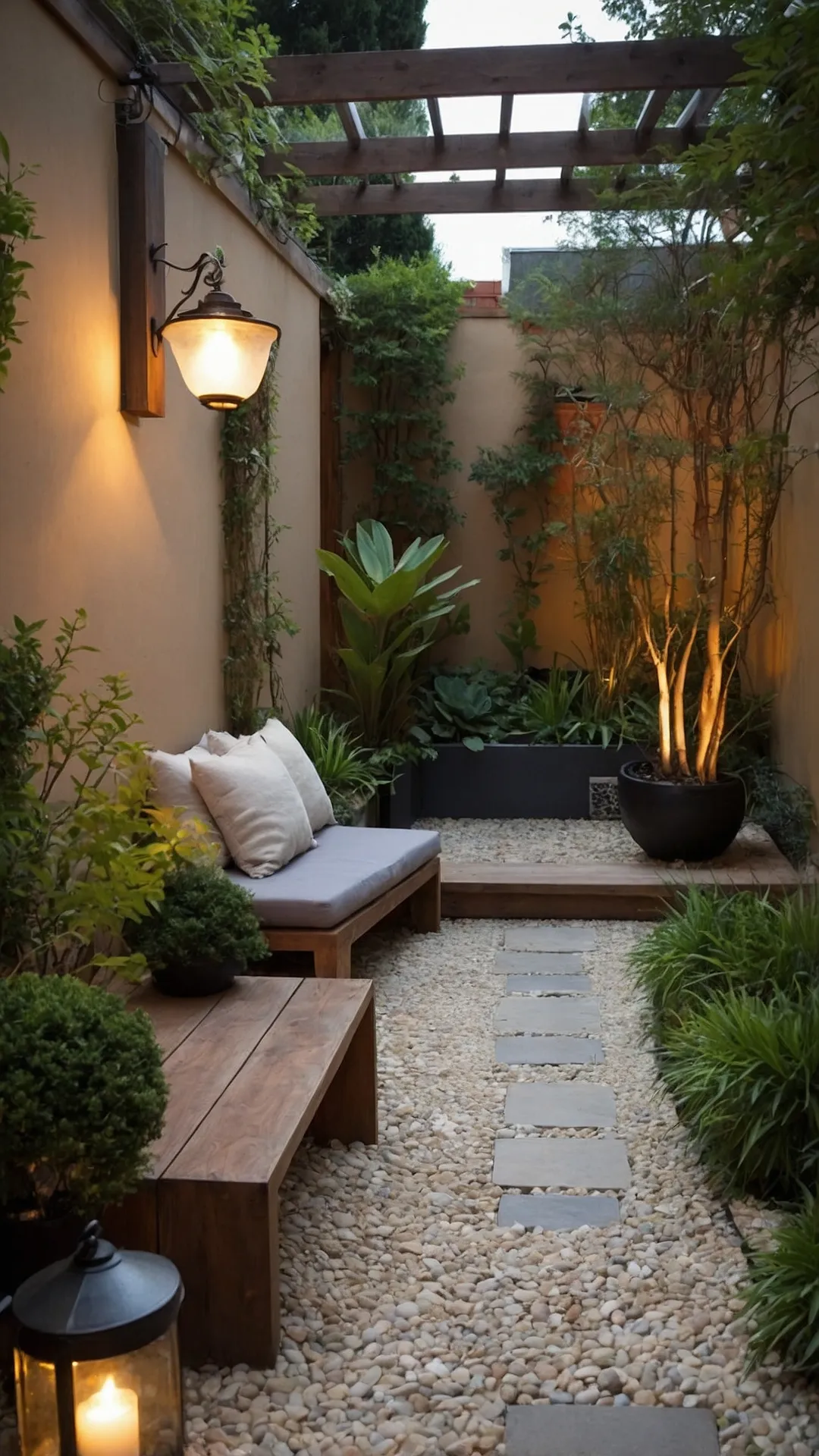 Transform Your Tiny Oasis: 15 Courtyard Garden Ideas for Small Spaces 45 Backyard Bliss, Compact