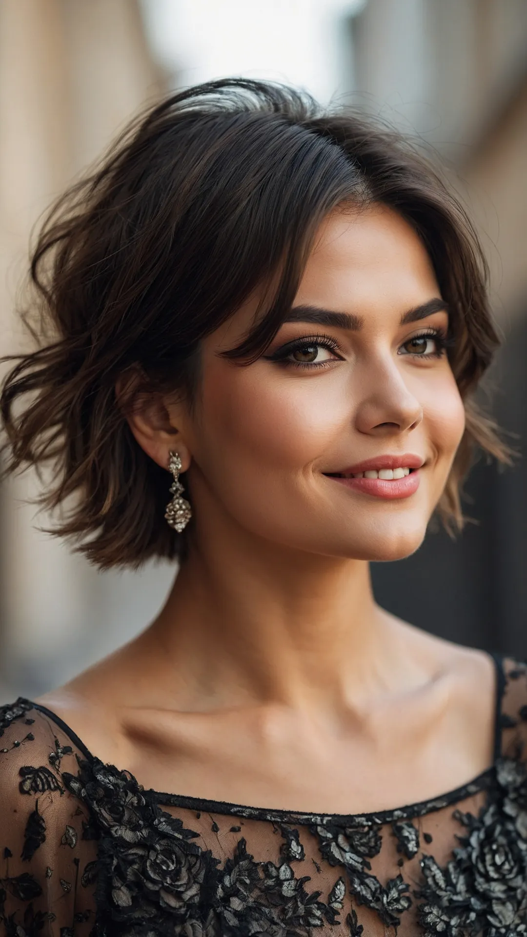 Short Hair Styles: 20 Ideas Perfect for Round Faces This Year 46 Tangle-Free Tresses