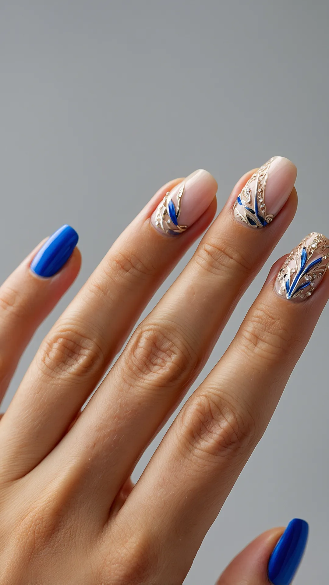 Get Ready for 2025: Chic Nail Designs That Sparkle 38 Gemstone Radiance