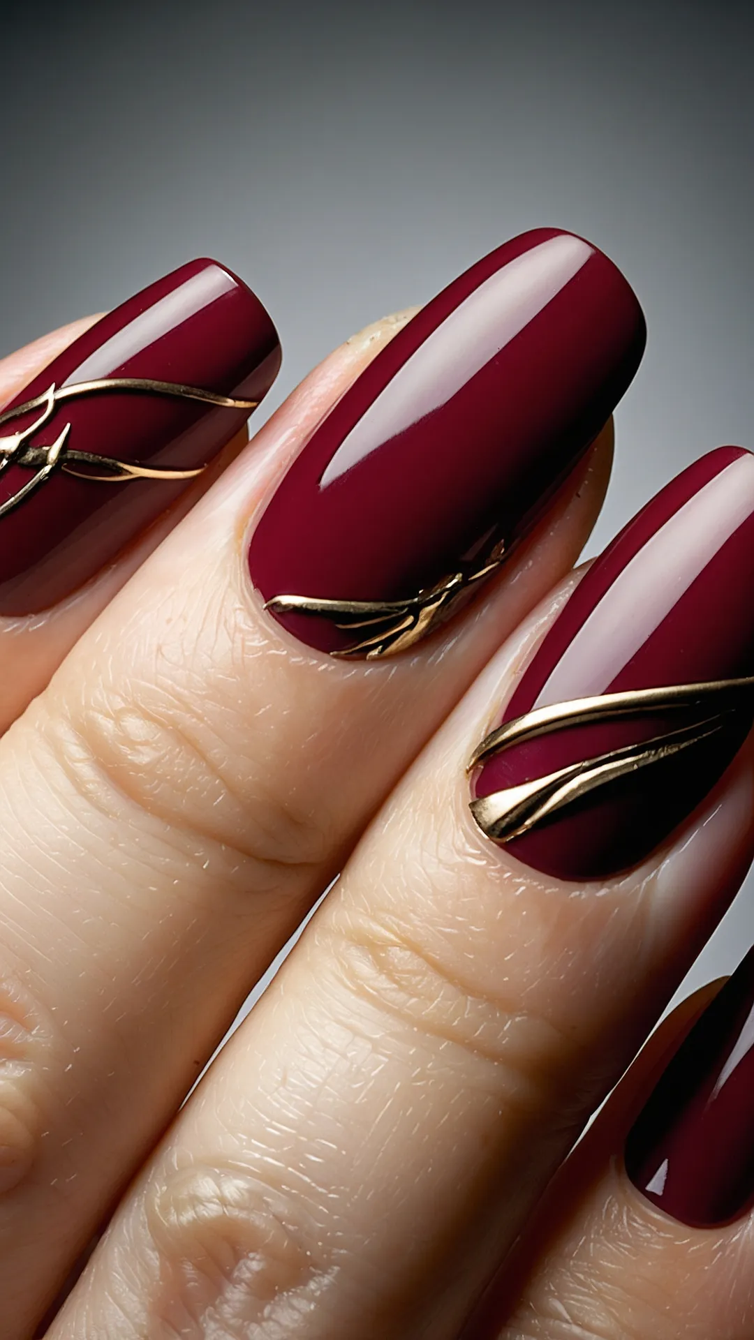 Effortlessly Stylish: 21 Simple Fall Nail Designs for 2024 39 Sweater Weather Blues