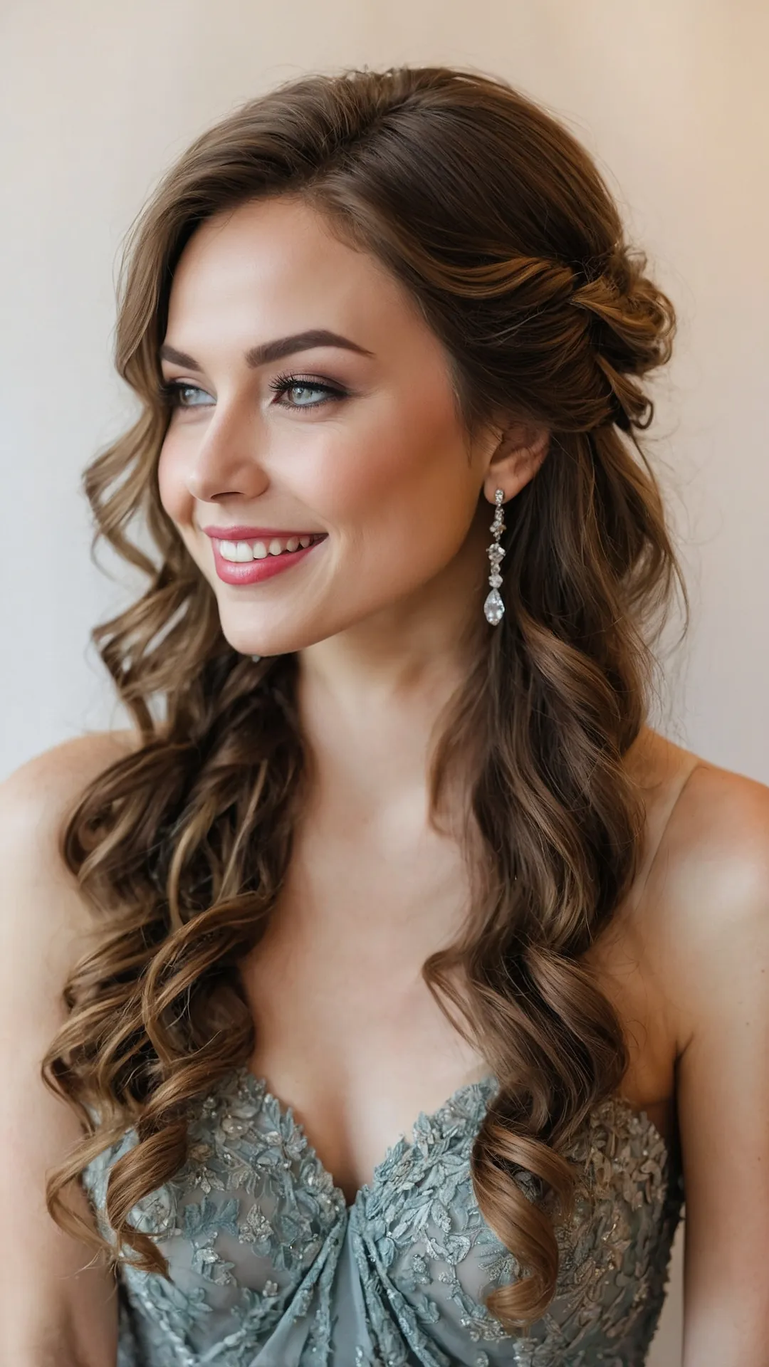 **Tresses in the Spotlight: Top 15 Loose Curls Wedding Hair Ideas for Every Bride** 38 Regal Wedding Curls
