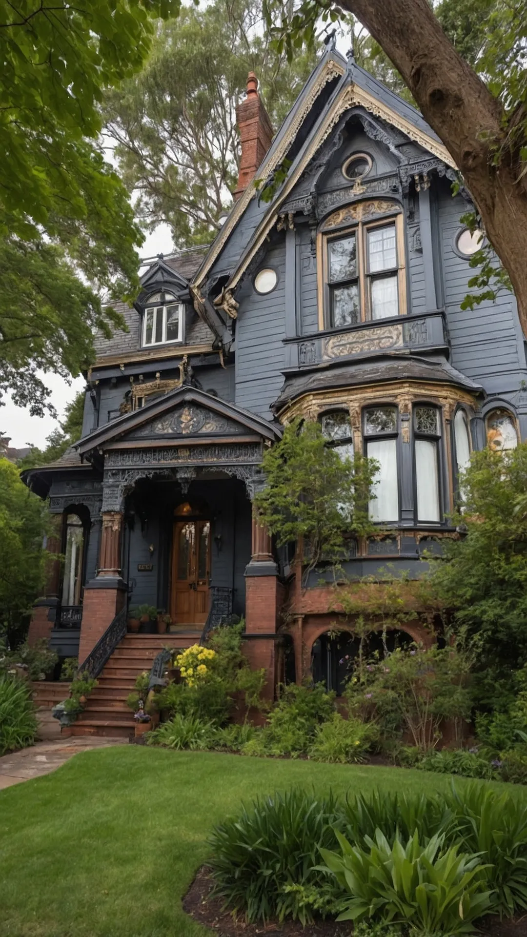 Crafting the Modern Victorian: 16 Homes to Inspire Your Aesthetic** ** 34 Grand Gable Gala