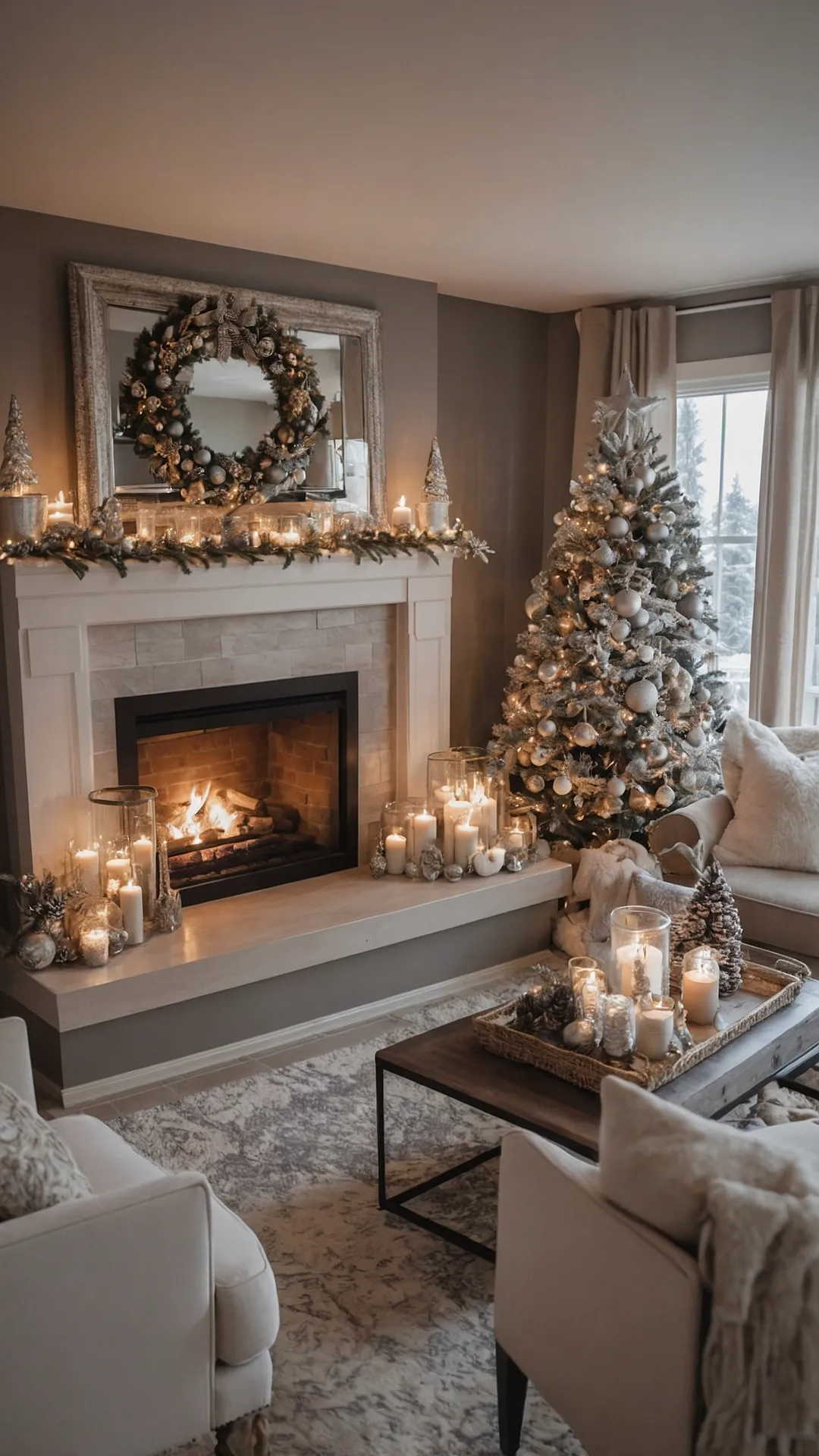 Transform Your Living Room into a Festive Wonderland with These 22 Christmas Ideas** ** 46 Fanciful Festivities