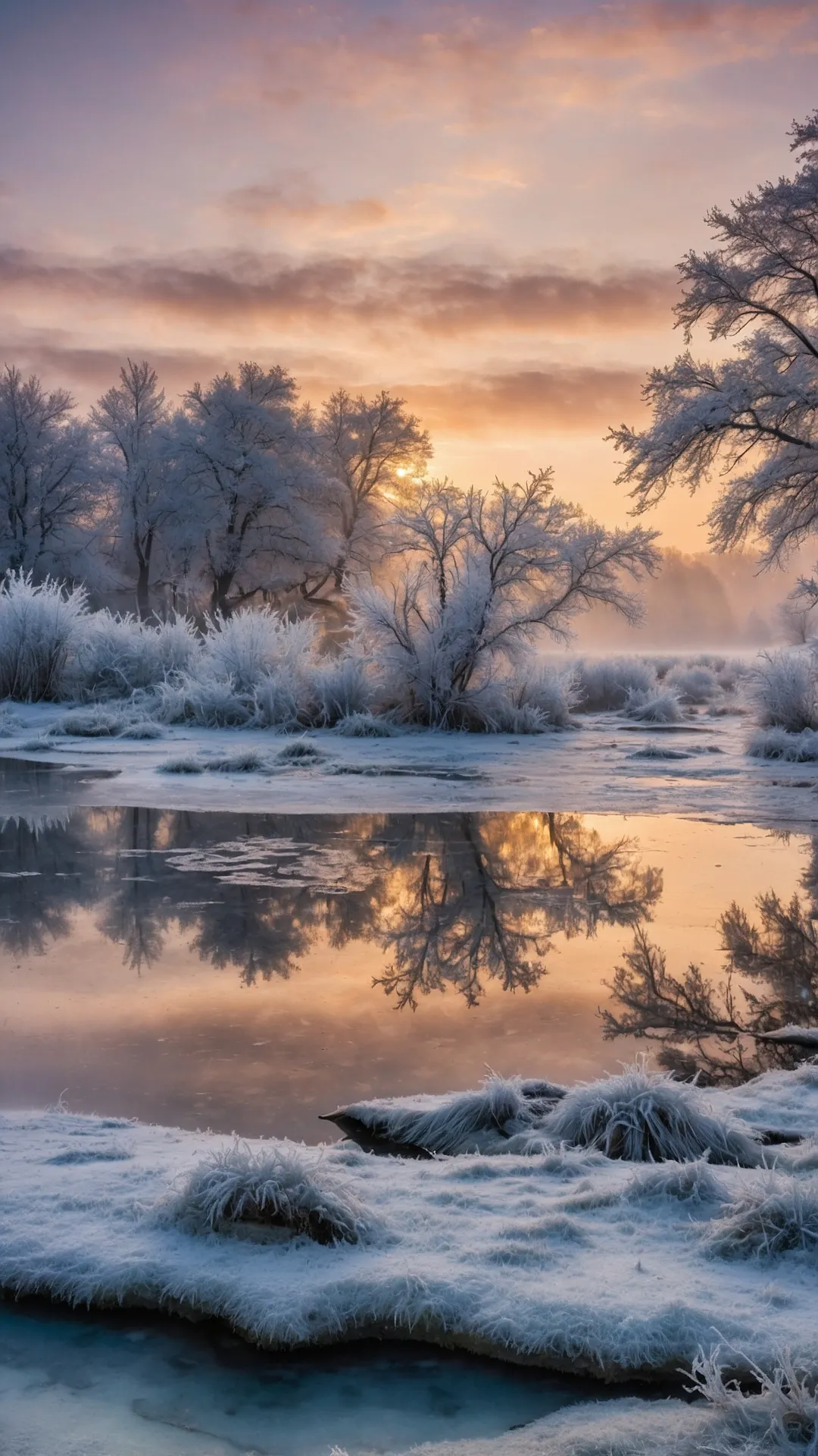 Screen Refresh: 20 Frosty Wallpaper Ideas for Your Favorite Tech 34 Frosted Pixel Art