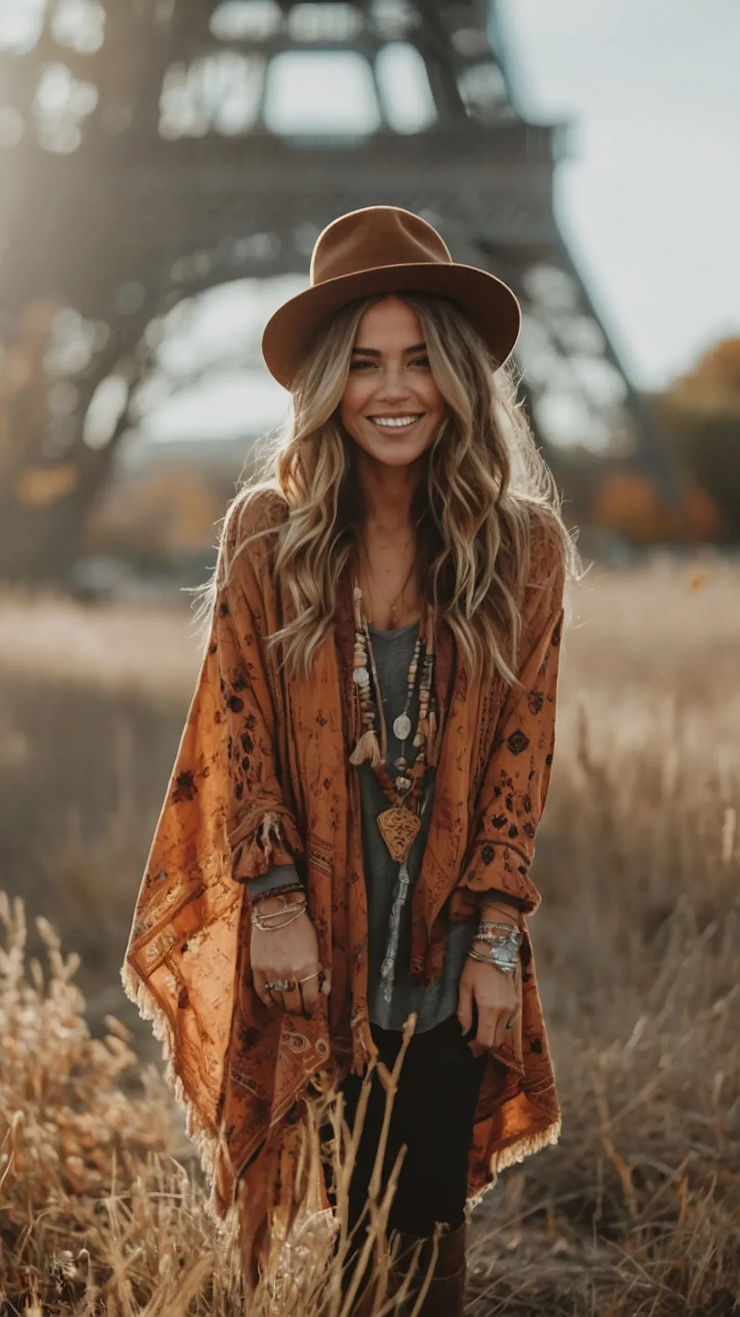 Embrace Your Inner Hippie: 15 Boho Fall Outfit Ideas for 2024 33 Boho Chic: Mustard Magic!