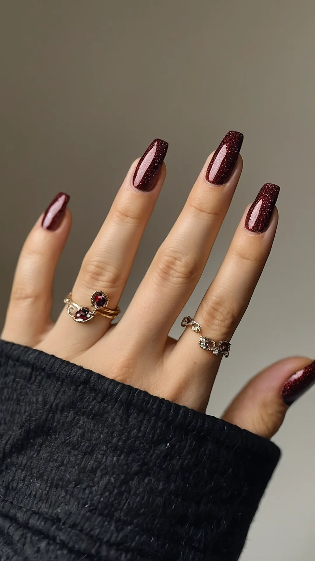Pumpkins and Polish: 15 Fall Nail Trends for 2024 32 Sparkle Latte: