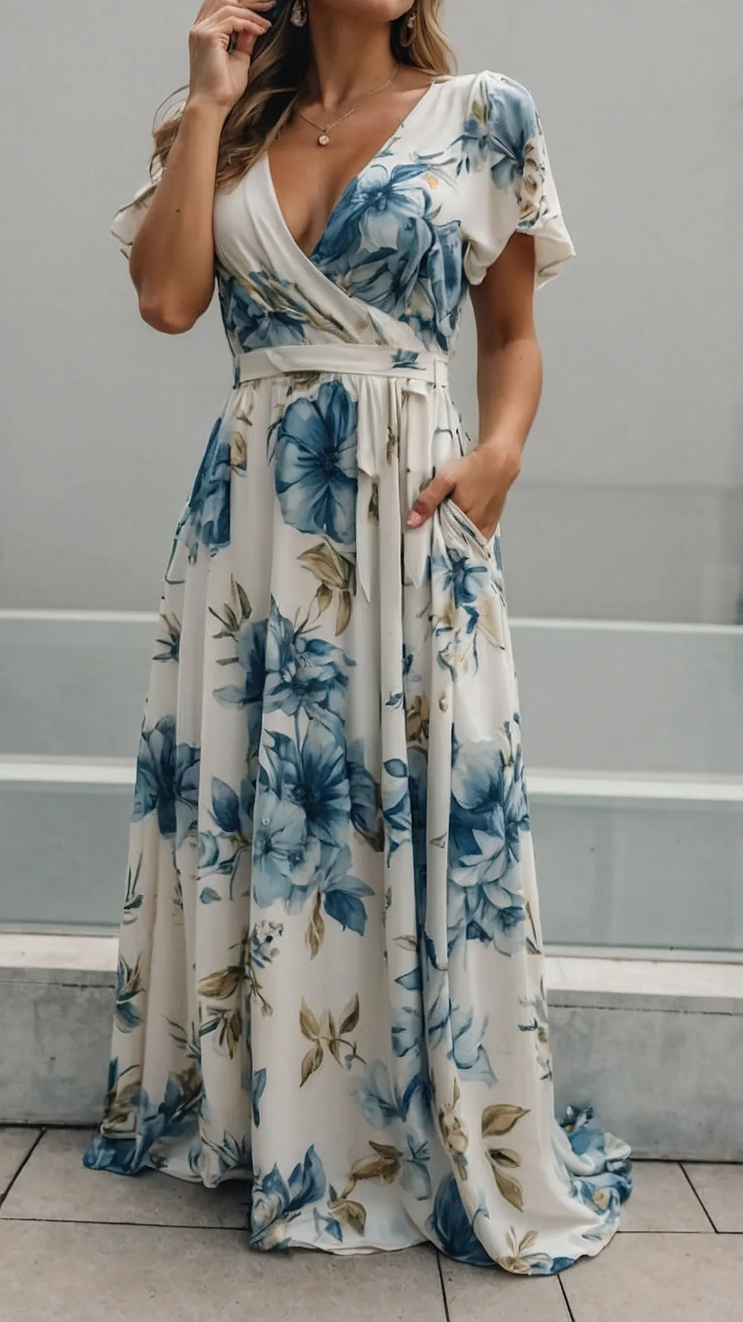 Flowy and Fabulous Maxi Floral Dresses for Every Body Type