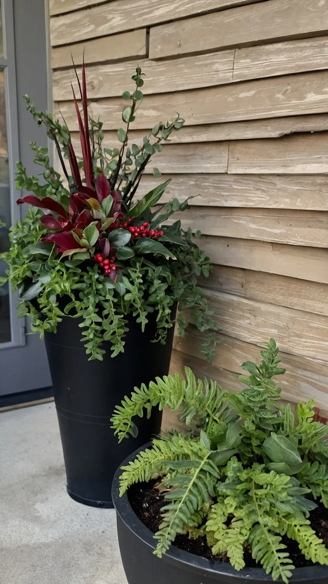 Frosty Porch Flair: