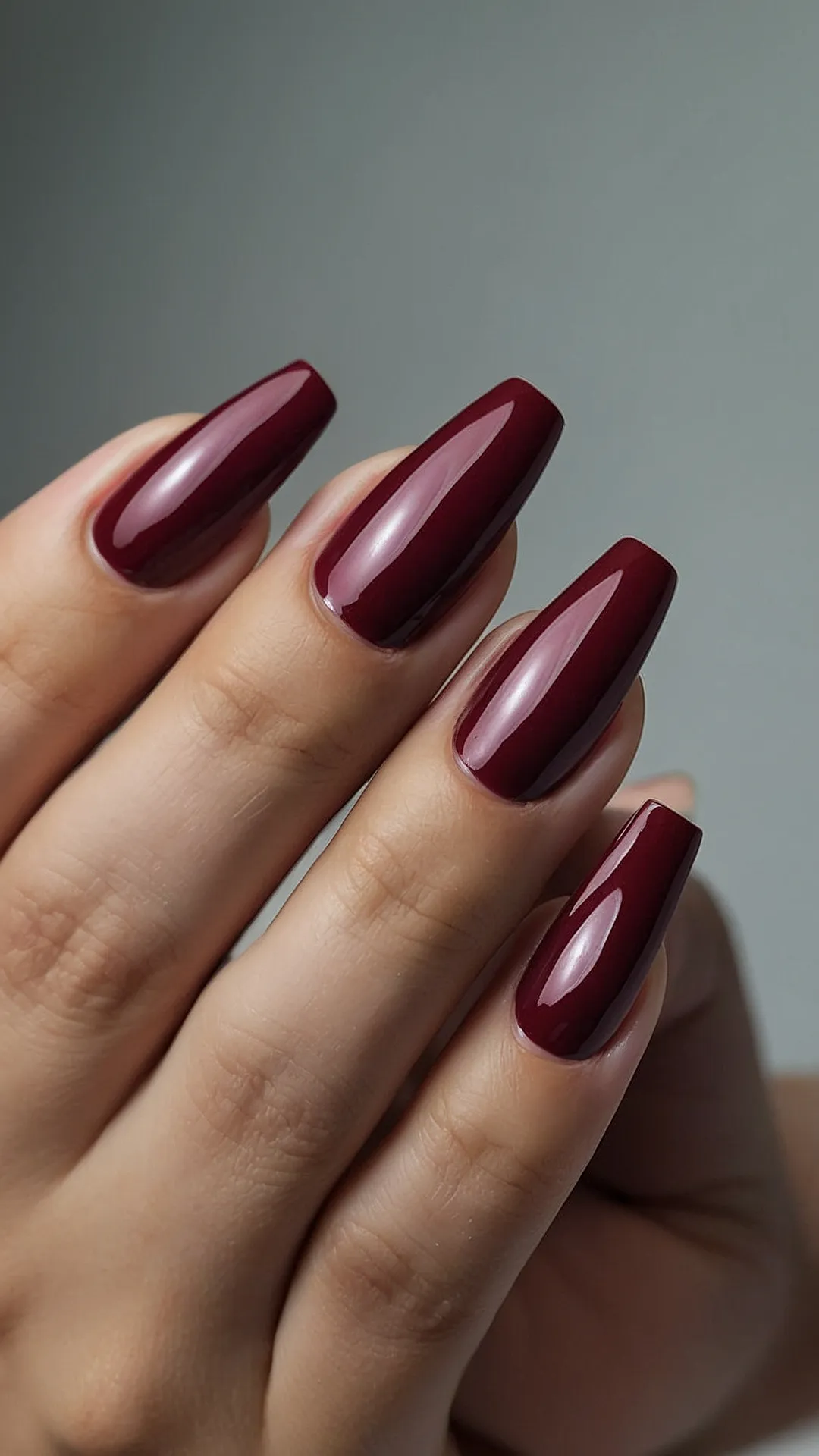 Burgundy Bliss: The Nail Upgrade