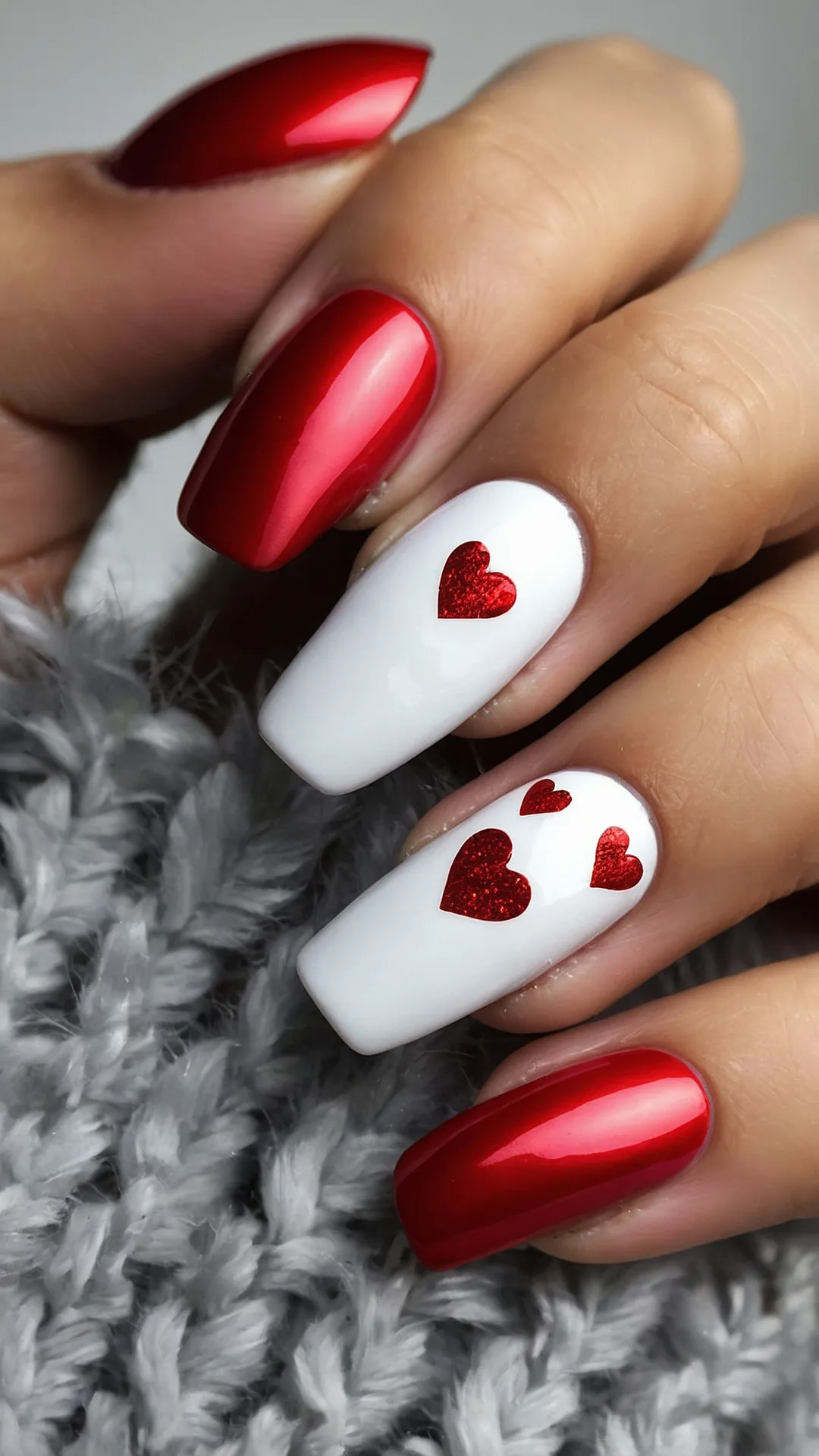 Crimson Kiss Nails